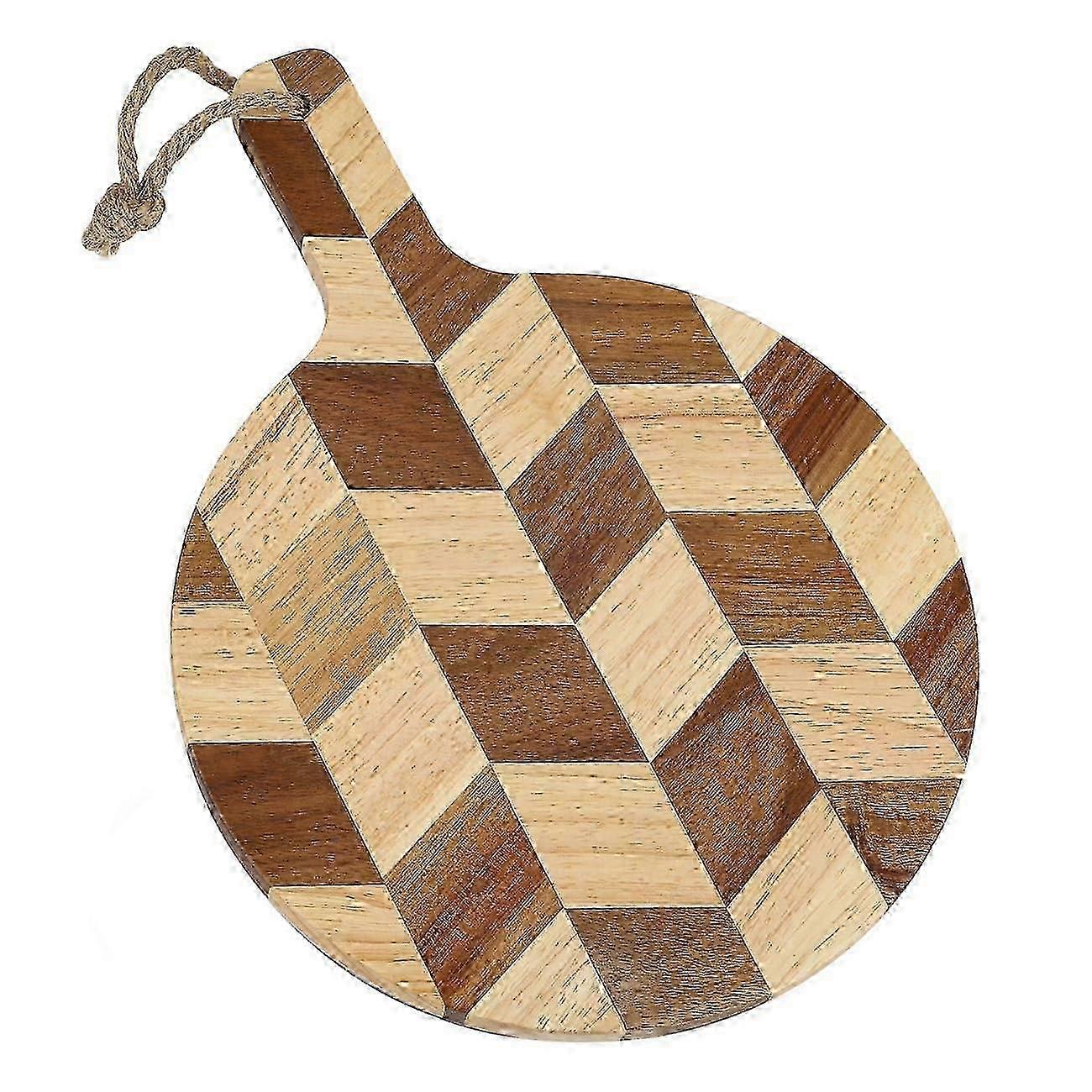 wooden cutting board reversible for meat cheese vegetables bread