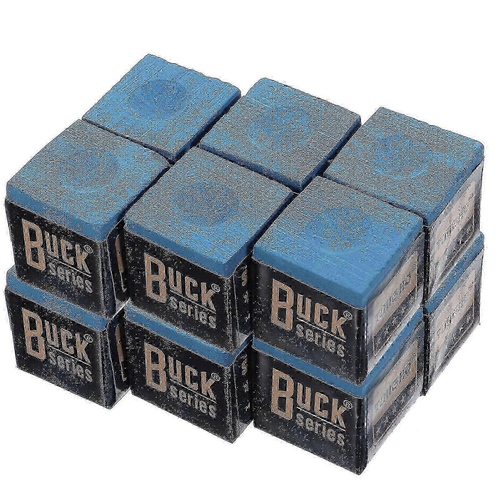 24 Pcs Billiard Cue Chalk Pool Cue Chalks Billiard Cue Chalk Cubes Pool Table Accessories (blue)
