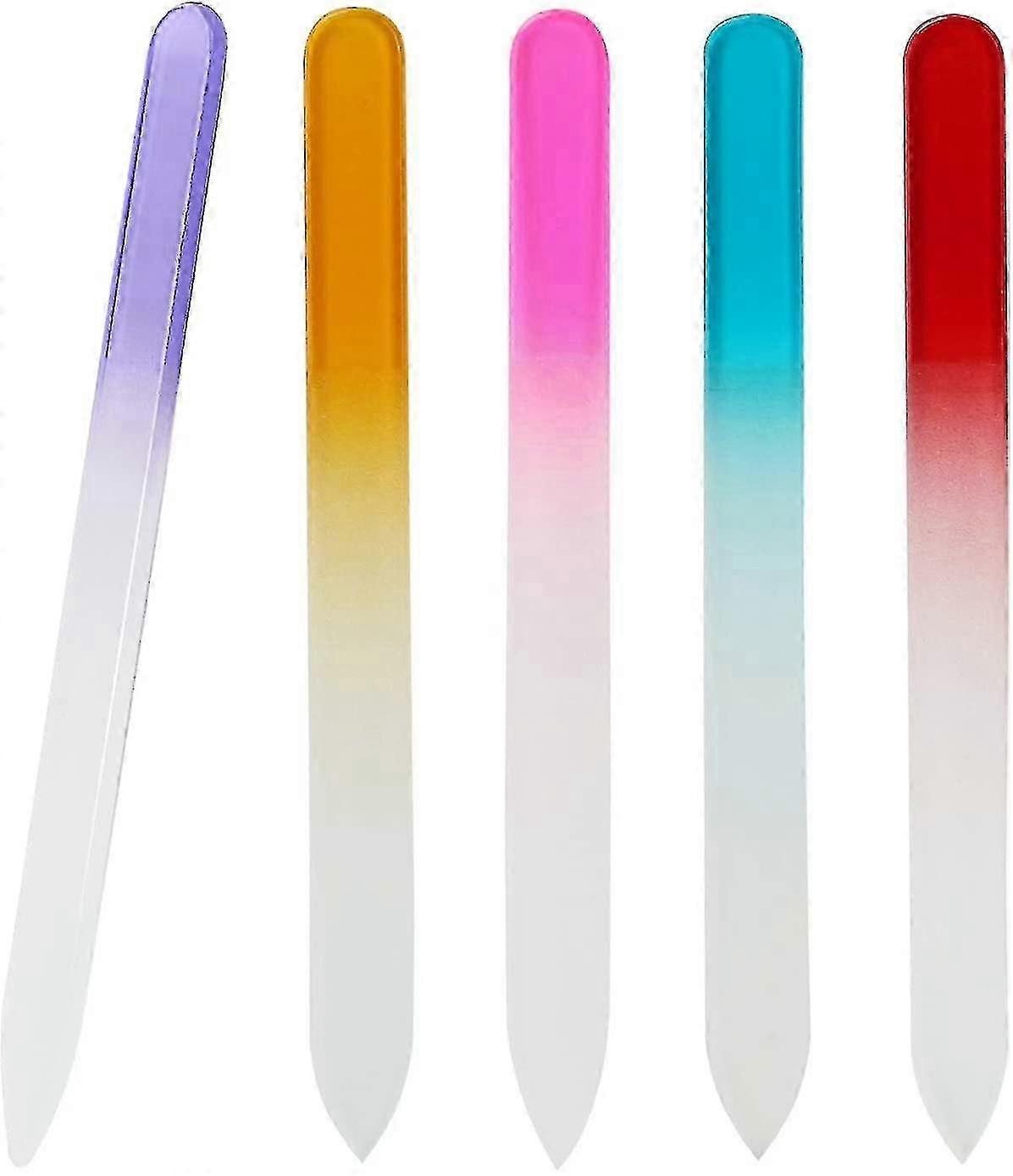 Glass Fingernail Files For Professional Manicure Nail Care - Crystal File File