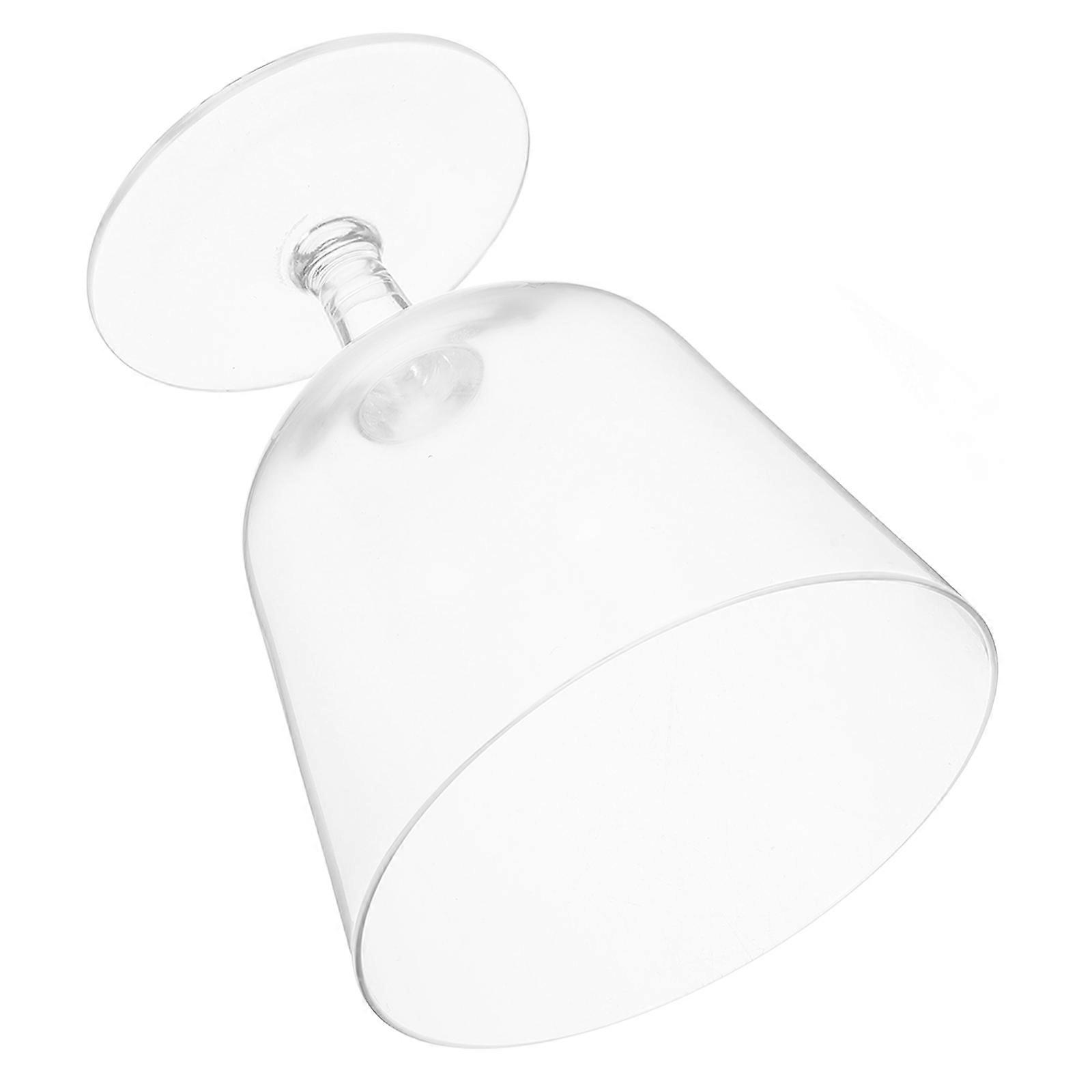 Cup Clear Glass Dessert Bowl for Storage Footed Design