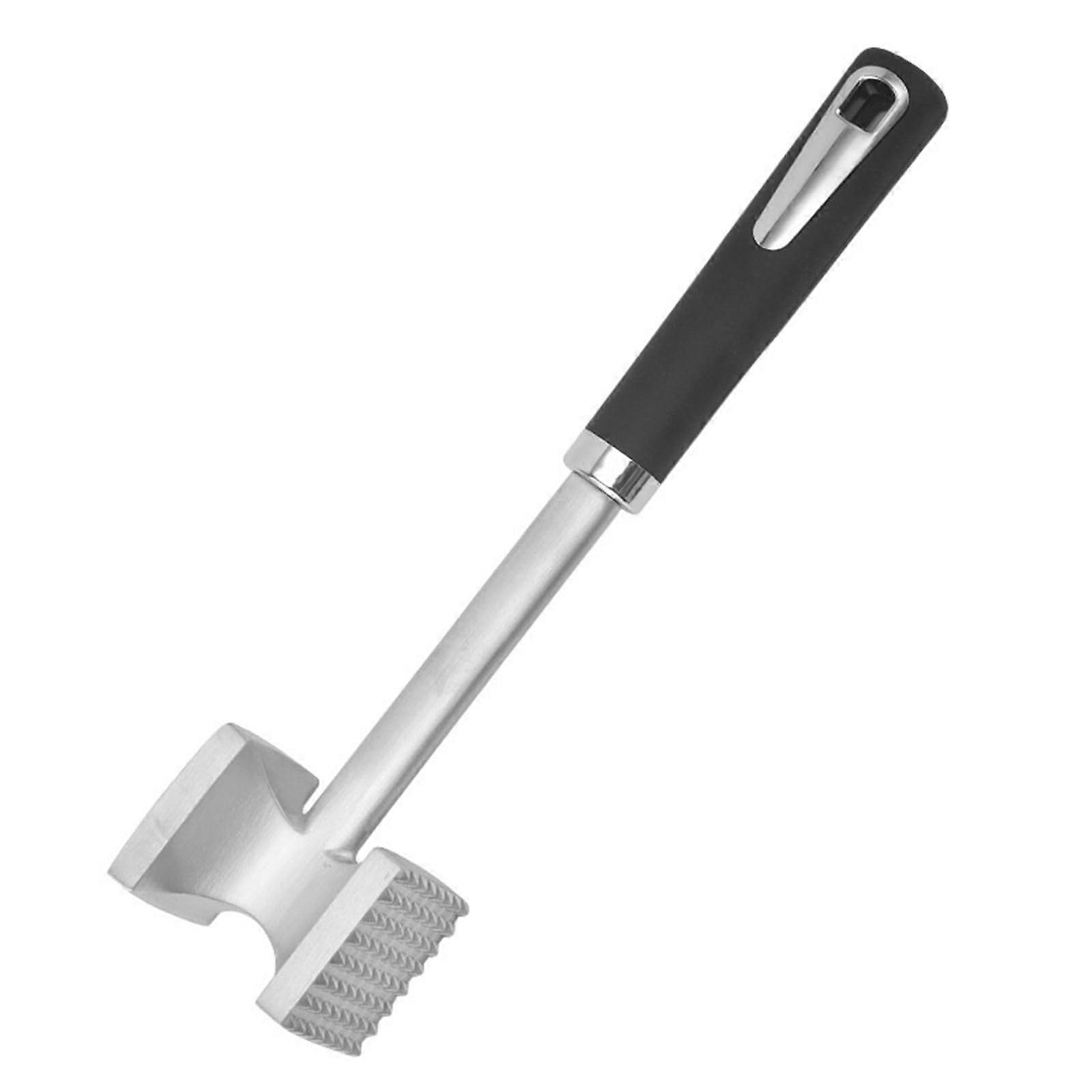 Aluminum Meat Tenderizer Mallet with Ergonomic Handle for Steak and Poultry Tenderizing