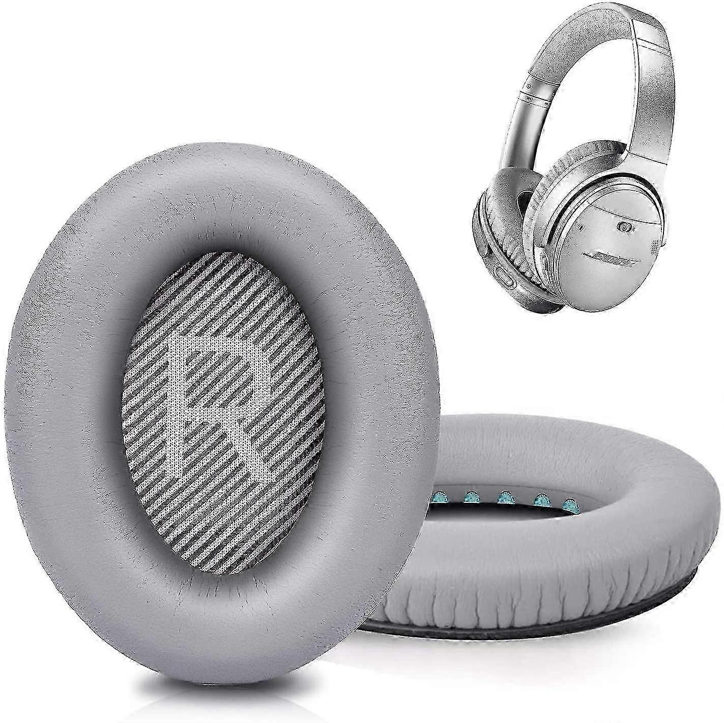 Replacement Ear Pads For Bose Qc35 & Qc35ii Headphones Made By - Comfortable Adaptive Memory Foam And Extra Durable - Fits Quietcomfort 35 & 35ii / So