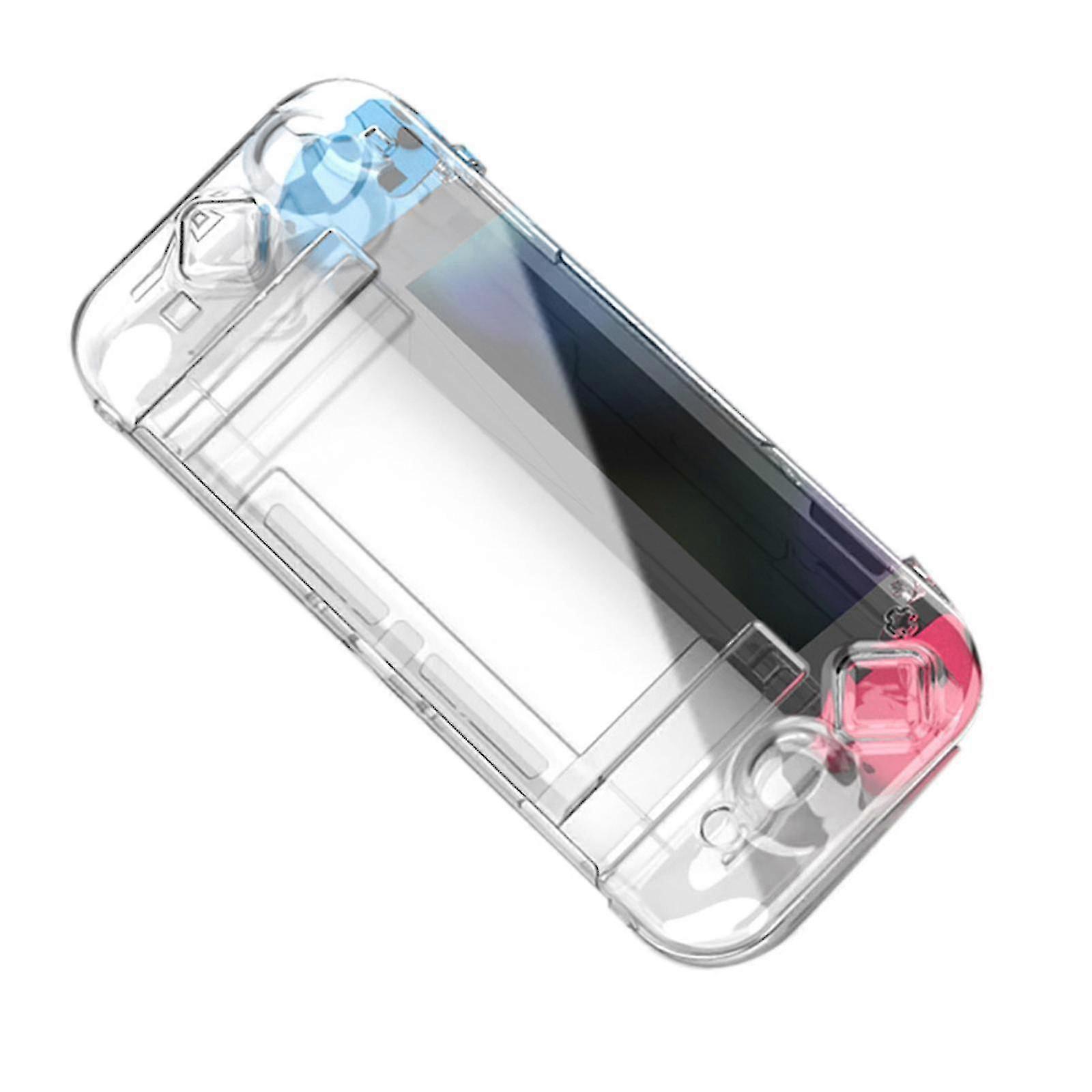 Transparent Protective Cover Hard Pc For Case Crystal For Protection Sleeve Dockable Shockproof Skin For Shell For Ns Switch Game Console