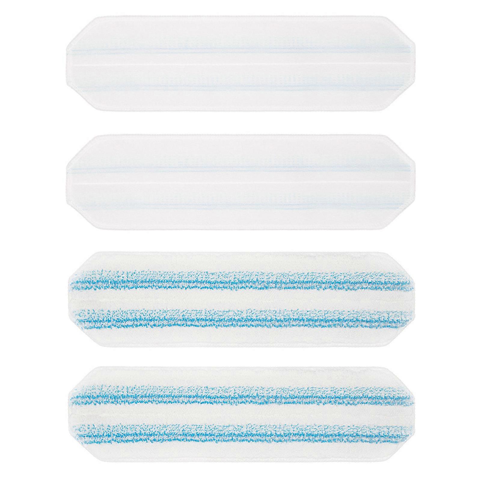 All-Purpose Microfiber Cleaning Sheets 4 Pack Durable Washable Cloths Suitable For Flat Cleaning Devices Machine Washable Multicolor