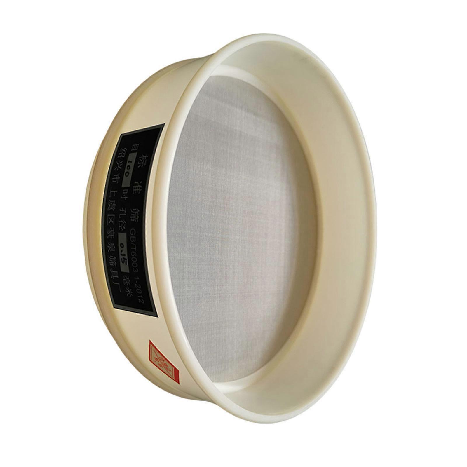 Nylon Mesh Strainer Sieve Food Filter Strainer Sifter Round Powder Bean Filter Sieve Screen Shakers Sifter Easily Clean Multicolor