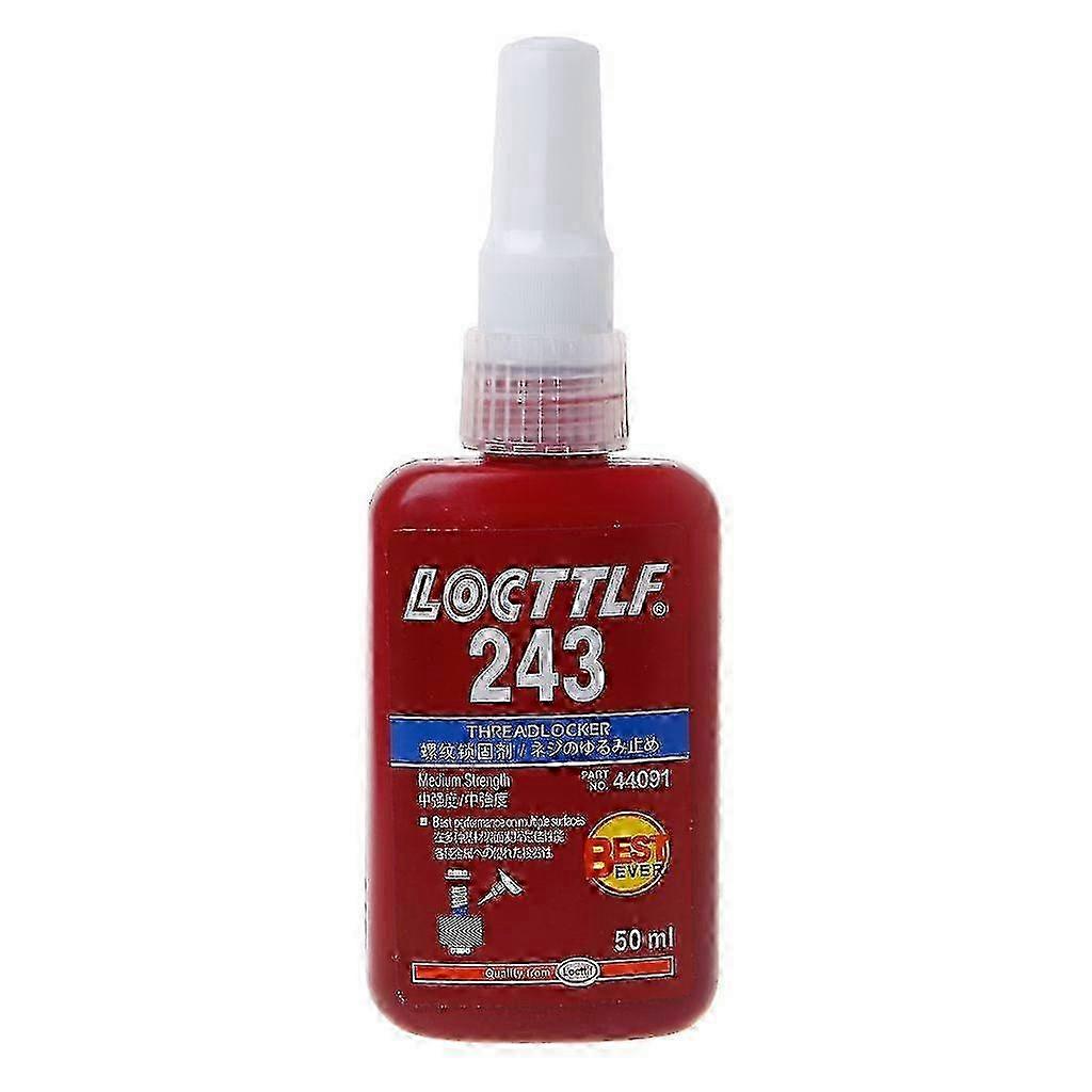 243 Medium Strength Thread Lock Adhesive Glue Multi-purpose Use 50ML