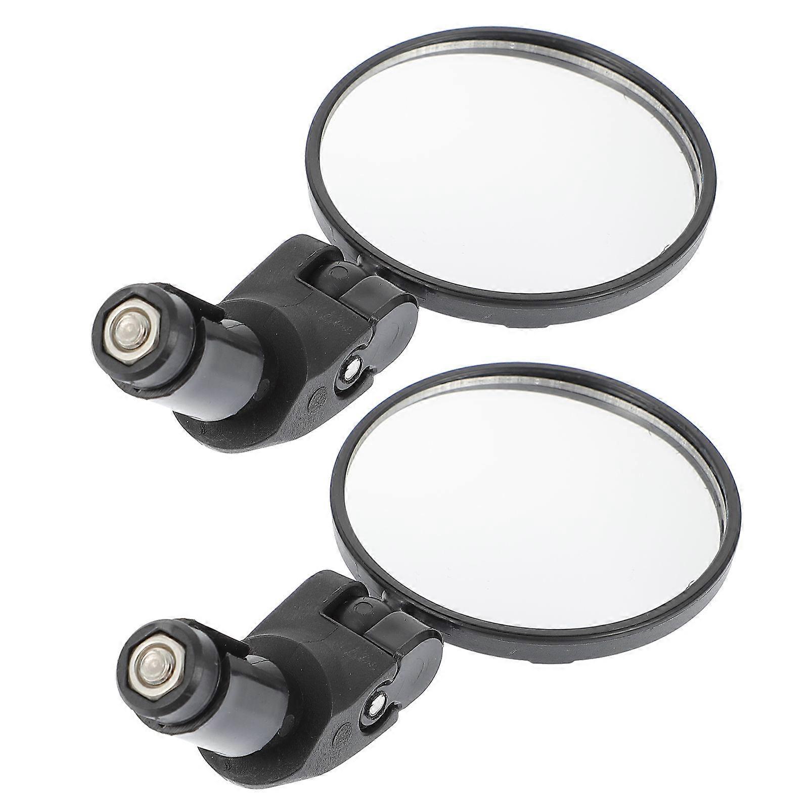Adjustable Bike Mirror Rearview Mirror Provides Clear Vision 1Set