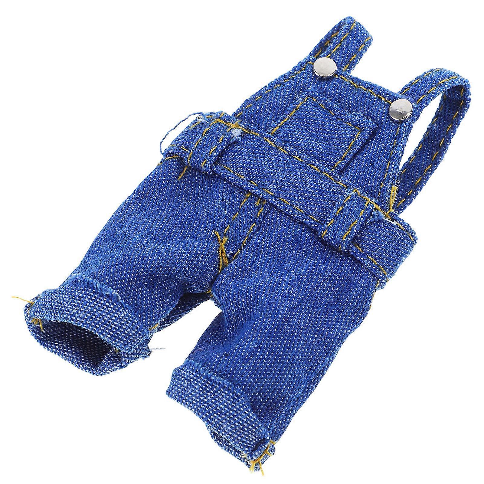 Plush Bear Doll Overalls for Stuffed Animals Replacement Toy Clothes