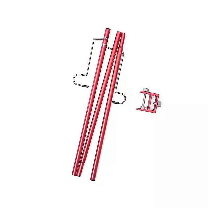 Portable Camping Light Stand - Adjustable Tripod w/ Tabletop Mount for Tent/Hiking, 360�� Rotating Stable Base (Detachable)