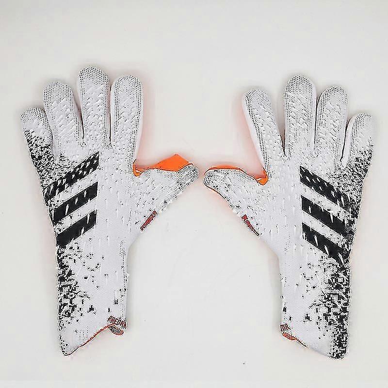 Luvas de goleiro Luxora de alta qualidade com proteção para os dedos.