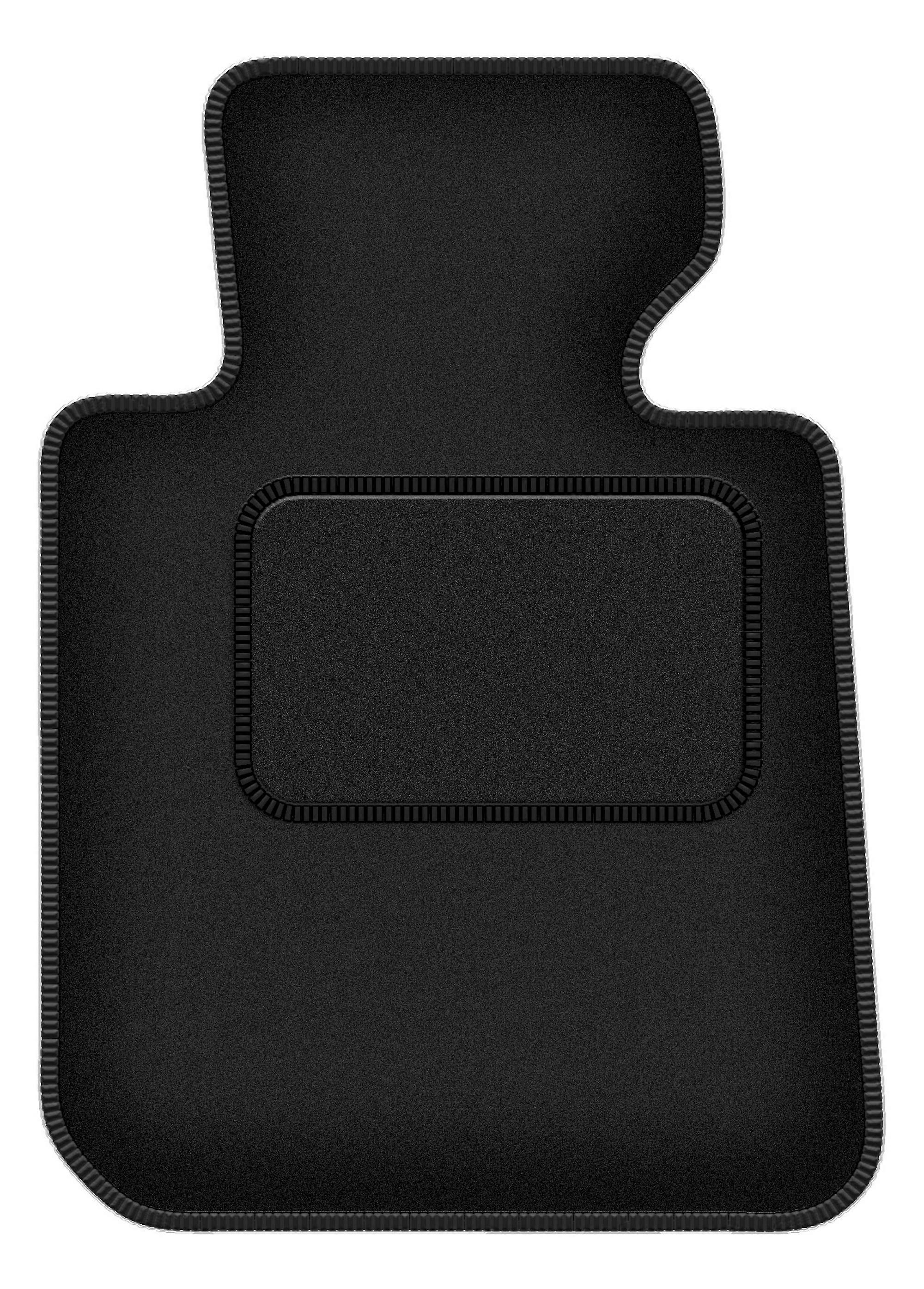 Sort førermåtte til: BMW 1 E81 hatchback (2004-2011)