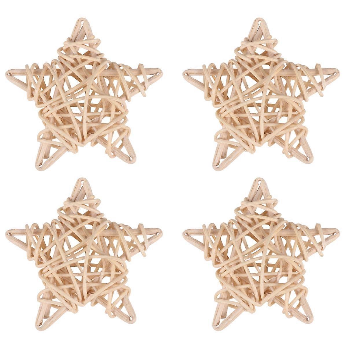 4pcs Bunny Toys for Rabbits Chew Balls Grass Play Toy for Small Animals