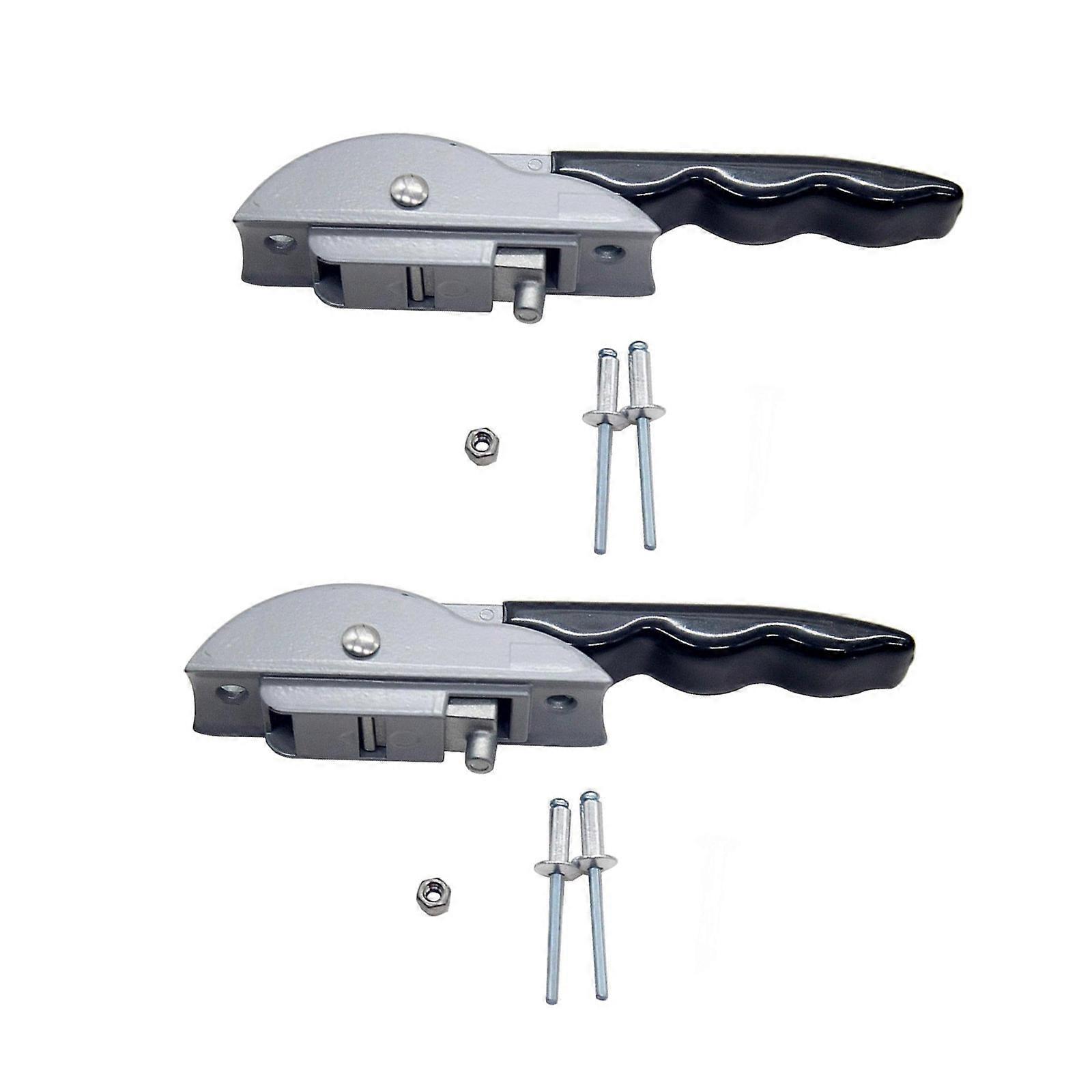 Reinforced Shade Lift Handle Replacement 2 Divisions Oxidation Resistant Steel Mixture Ergonomic Handle For Accessories Multicolor