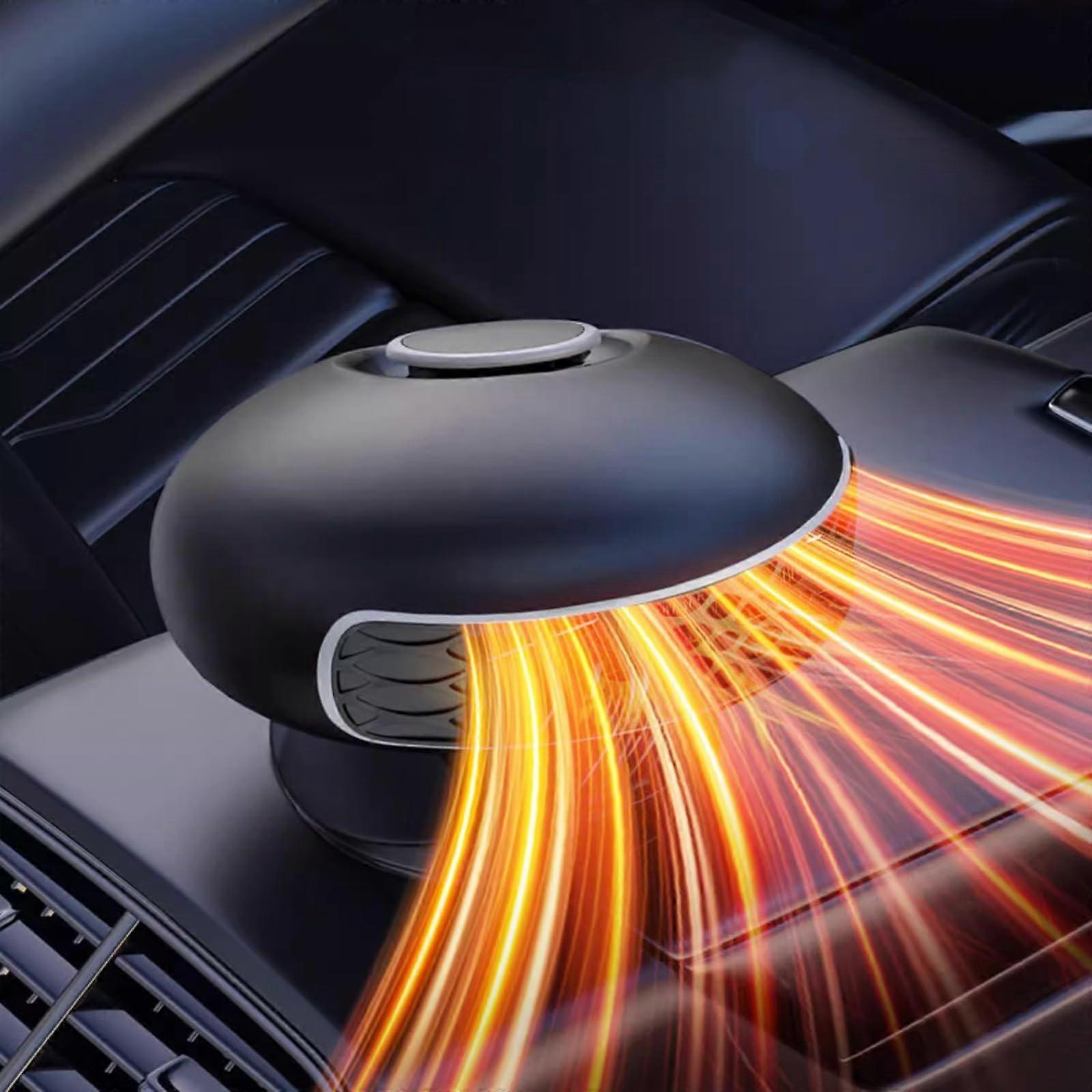 Car Heater 24V for X Trail T32 20142021, 360° Rotating Windshield Defogger and Defroster, Fast Heating Cooling Portable Unit