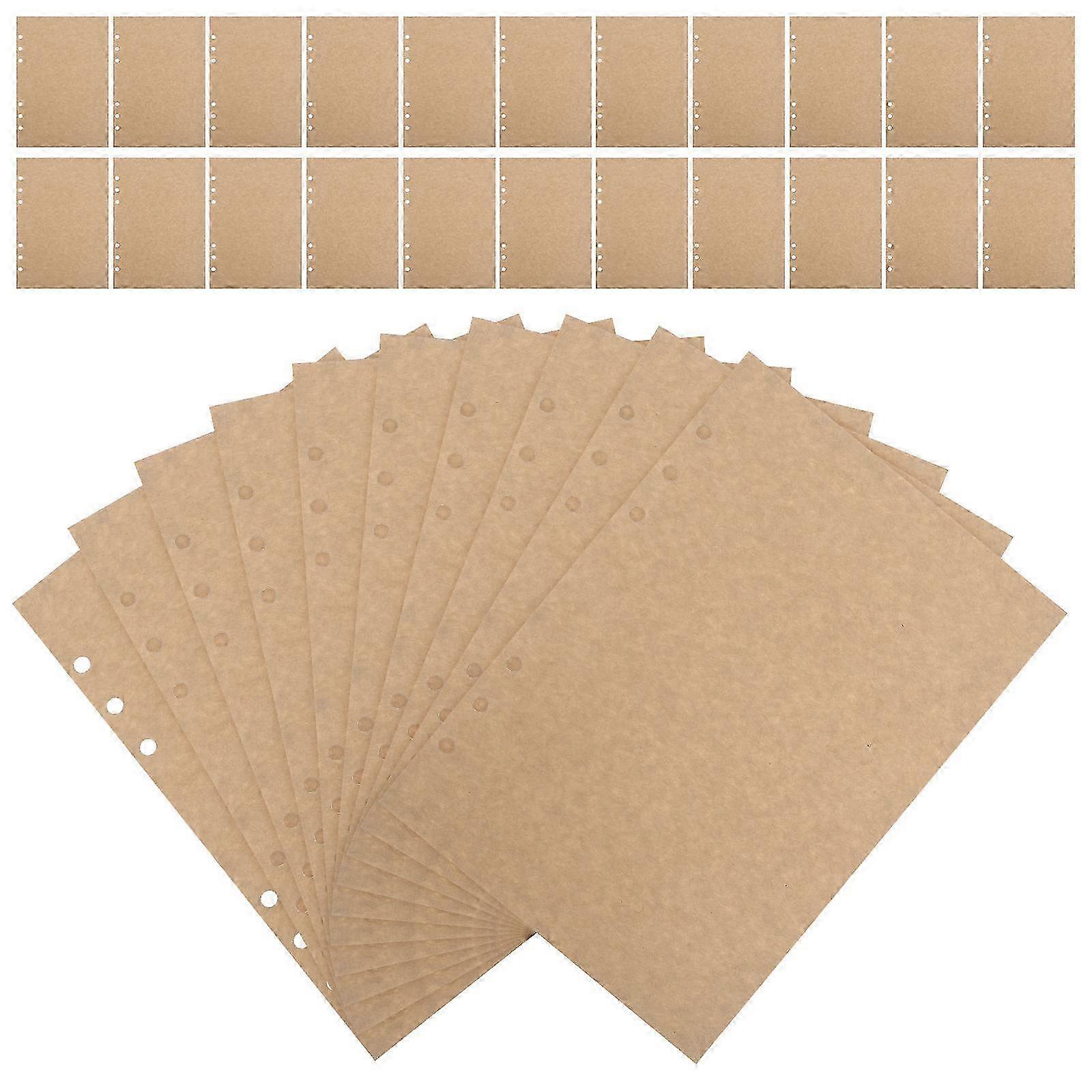 A5 Journal Pages Refill 45 Sheets Blank Planner Inserts