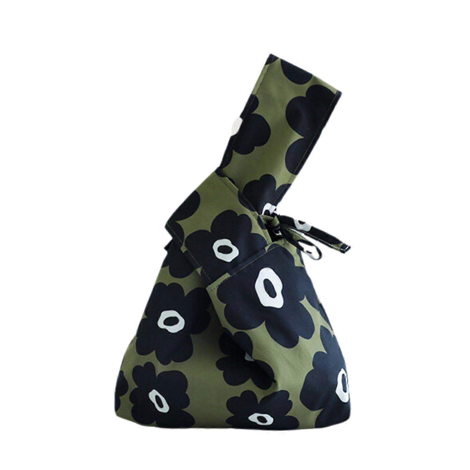 Waterproof Large Capacity Insulated Lunch Tote with Wrist Strap for Work and School Style 3