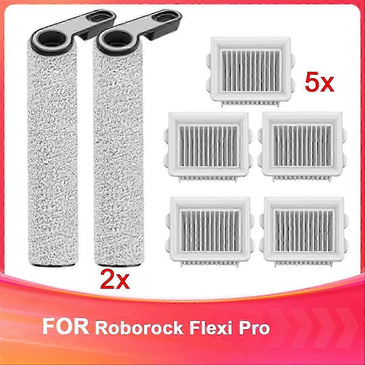 Roller Brush and Filter Accessories for Roborock Flexi Pro Vacuum Cleaner Replacement