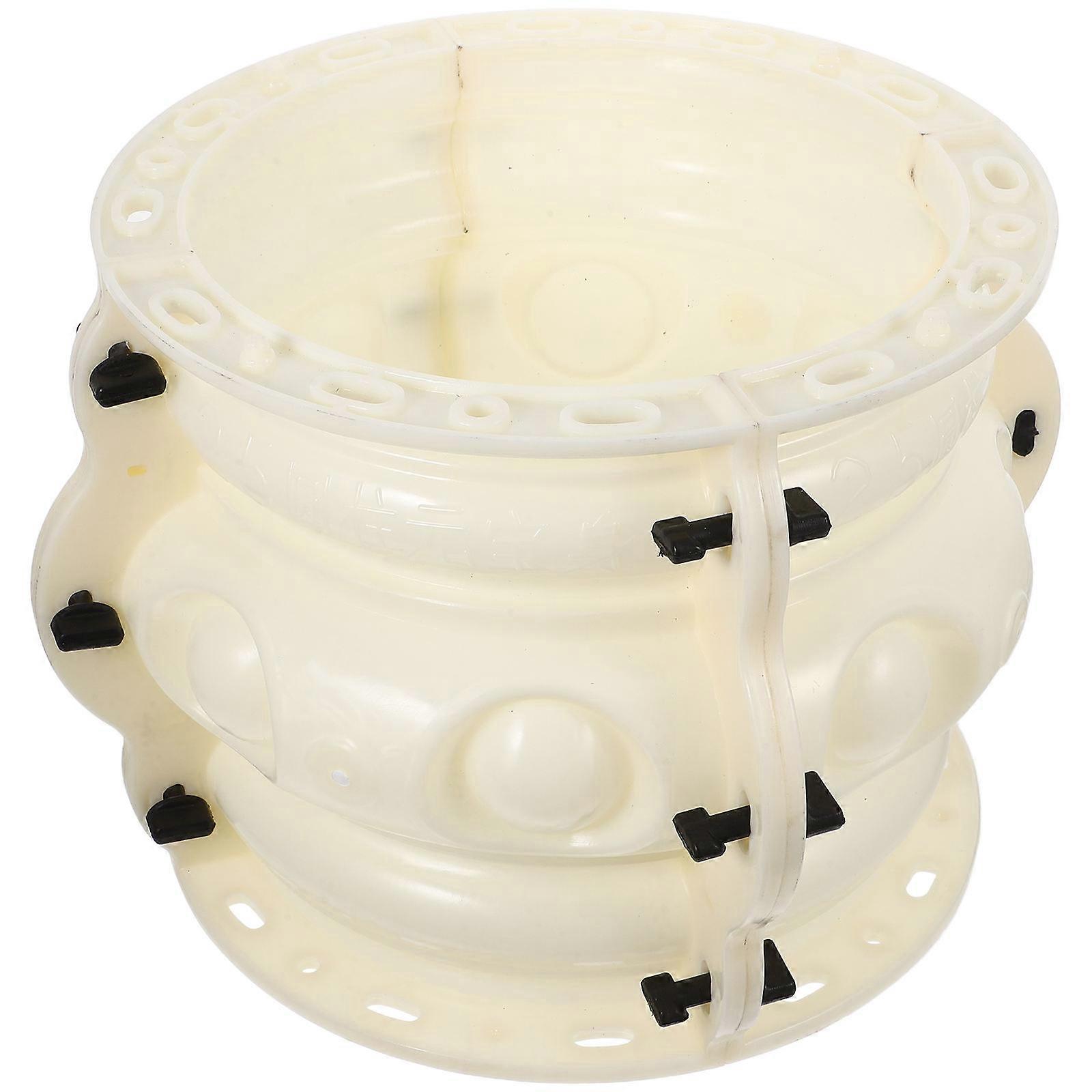 Roman Column Mold Concrete Forms Efficiency Improvement Beige Color Suitable For Architects And Landscape Designers 1Pcs