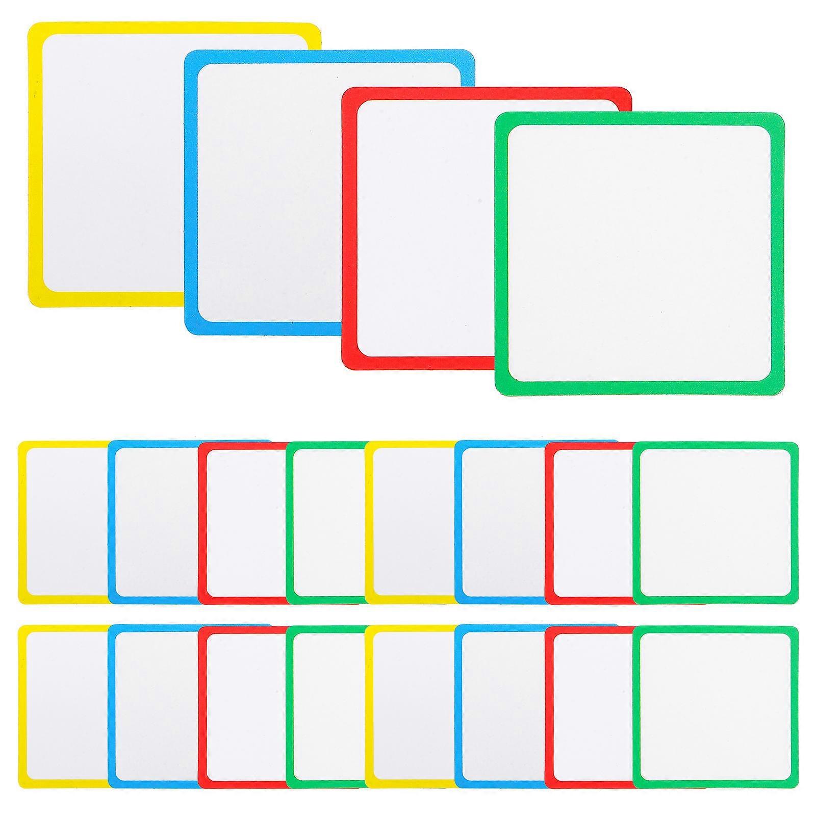 Magnetic Dry Erase Paper Board for Magnets 16Pcs Ideal for Home Use Labels