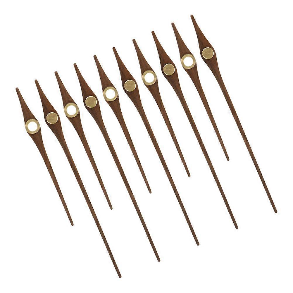 Wood Clock Hands 5Sets for Replacement with High Precision Pointers