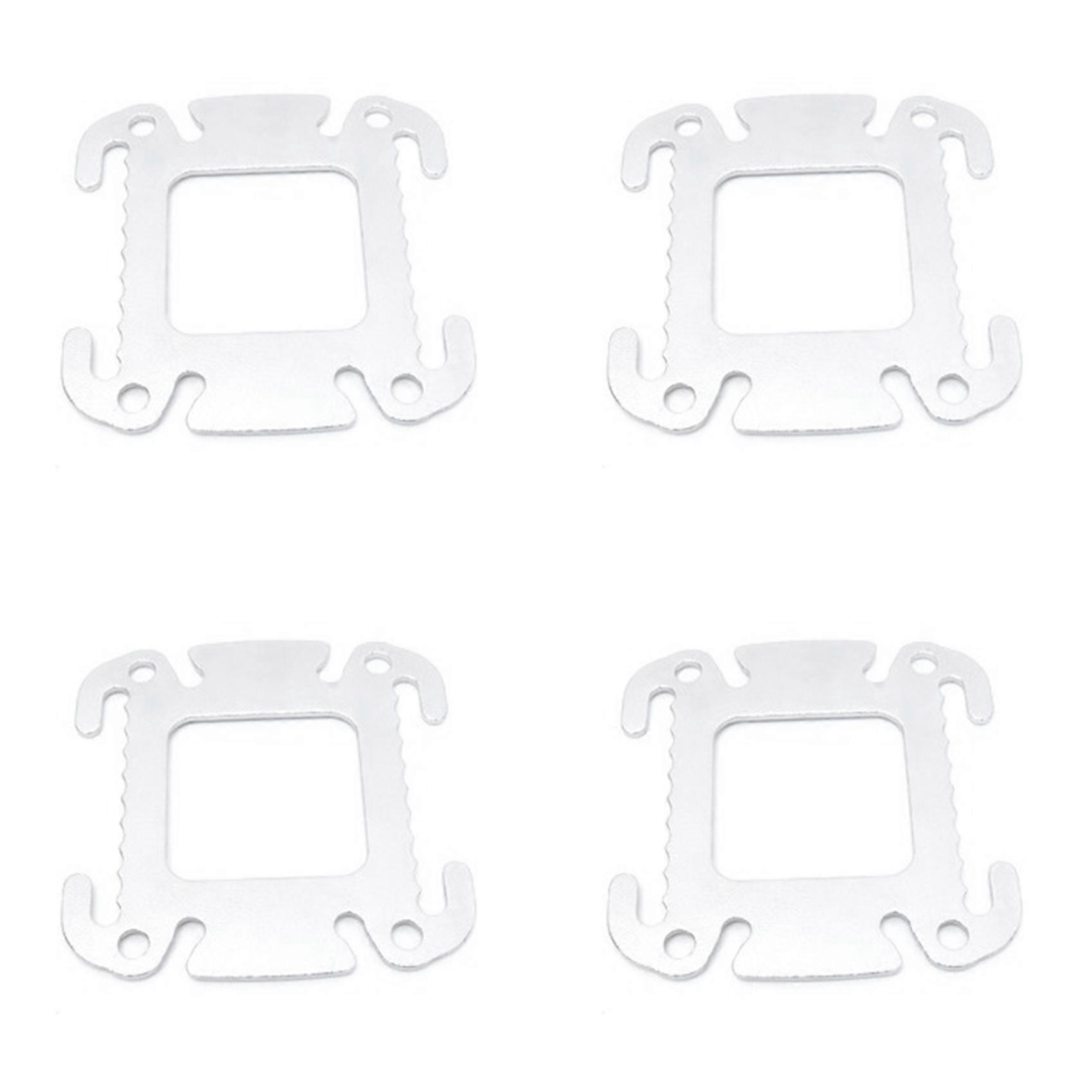 4X Buckle Metal Button Quick-Install Quick-Release Adjusting Rope Diving Counterweight Buckle