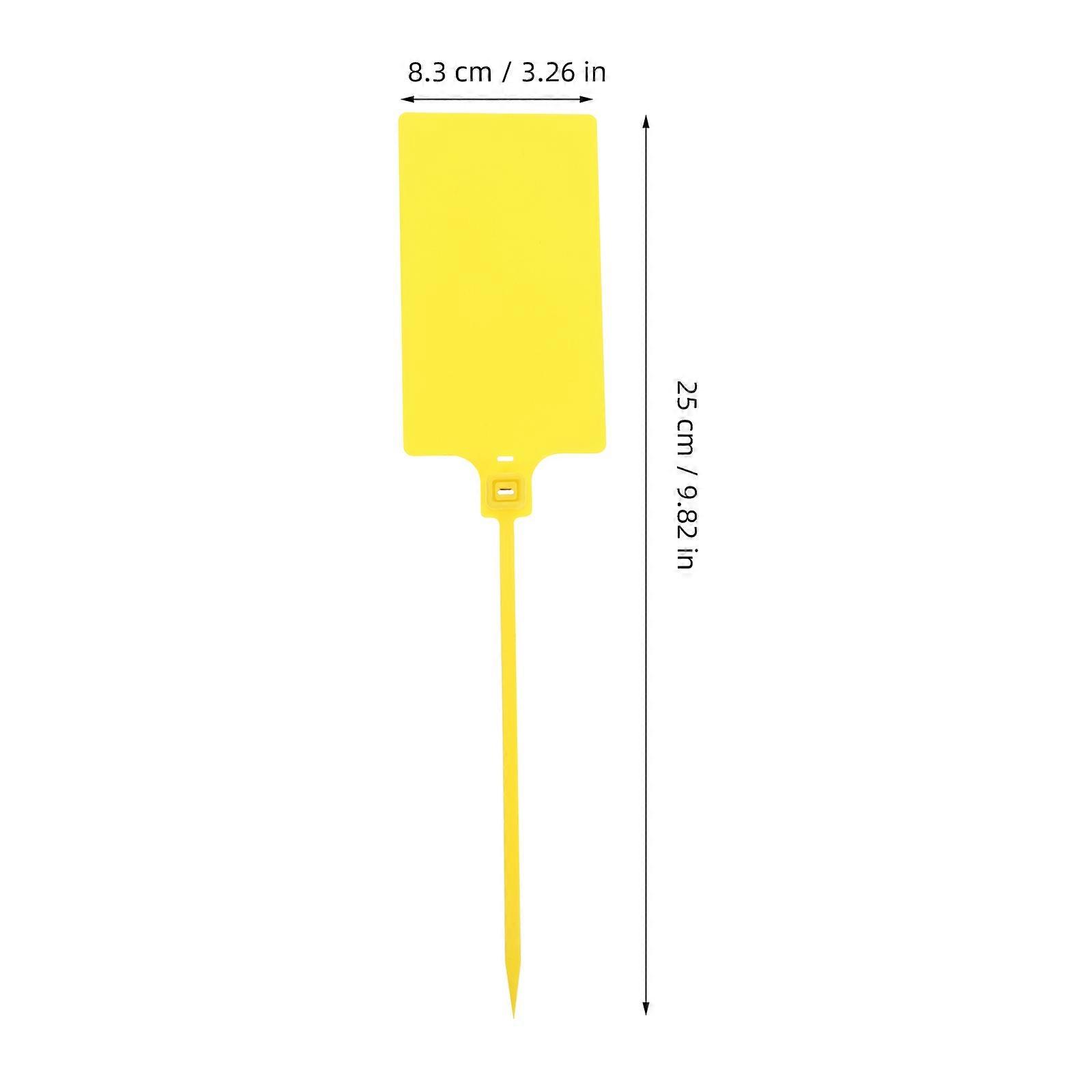 Logistics Hanging Tags Plastic Label Tags for Labeling 100Pcs