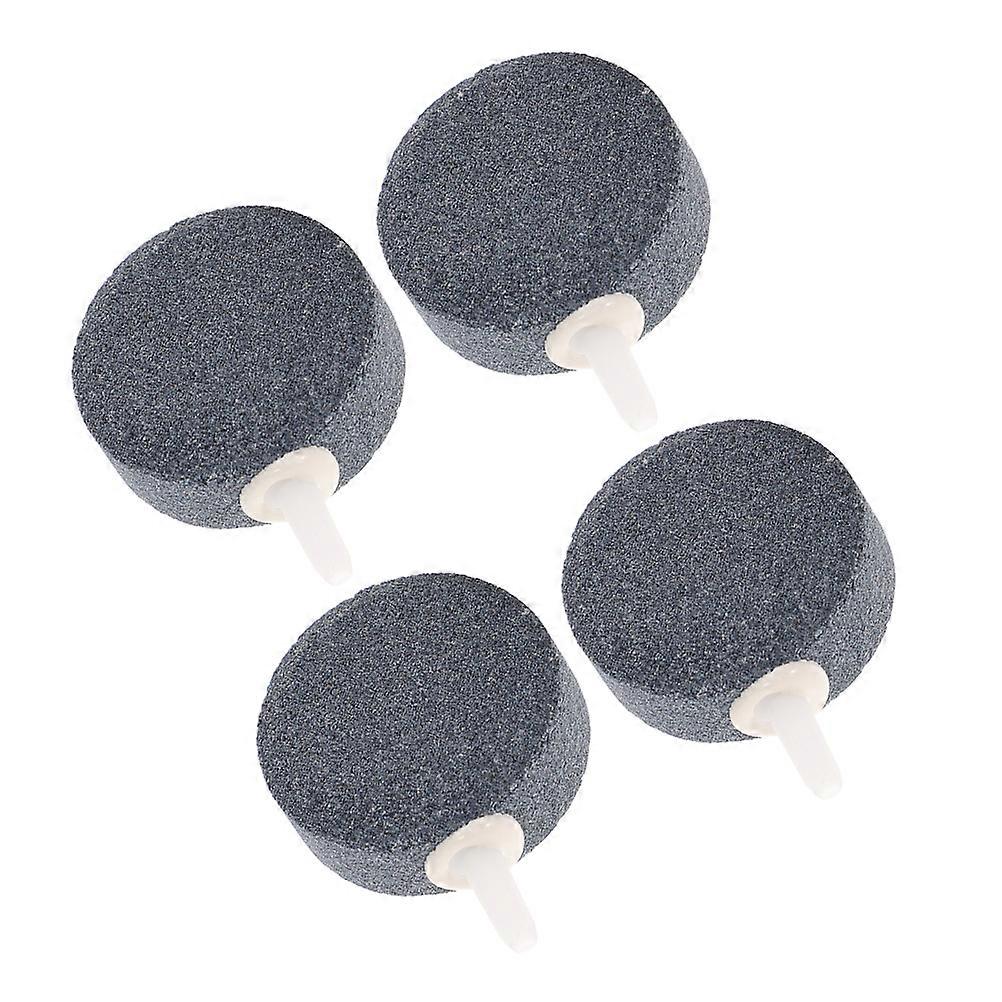 Fish Tank Oxygenation Bubble Stones for Oxygen Pumping 4Pcs Grey Sand Pack