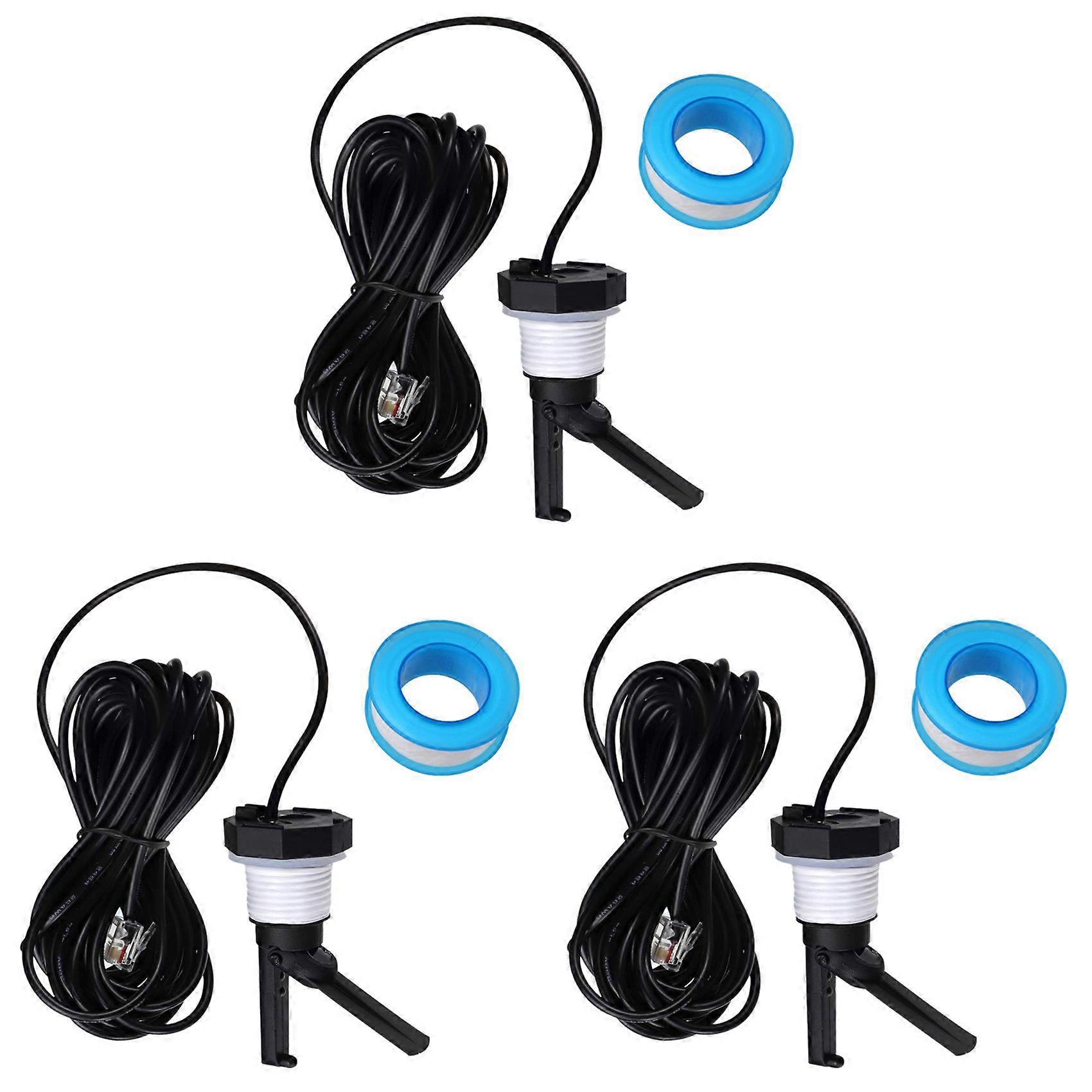 3X Flow Switch Assembly Replacement Kit for Hayward/Goldline Aquarite Salt Systems, Flow Sensor with Hayward Salt Cell