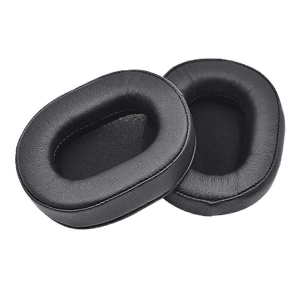 Ear Earpads Sponge Soft Foam Cushion Replacement for Headphone Black 1 Pair