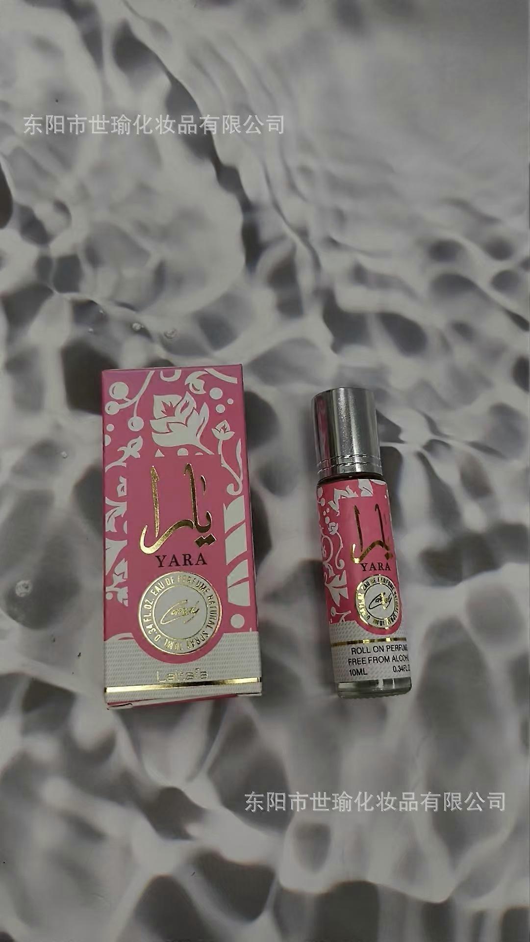 YARA Roll-on Perfume 10ml, Long-lasting Fragrance for Men and Women, Arabian Dubai Perfume