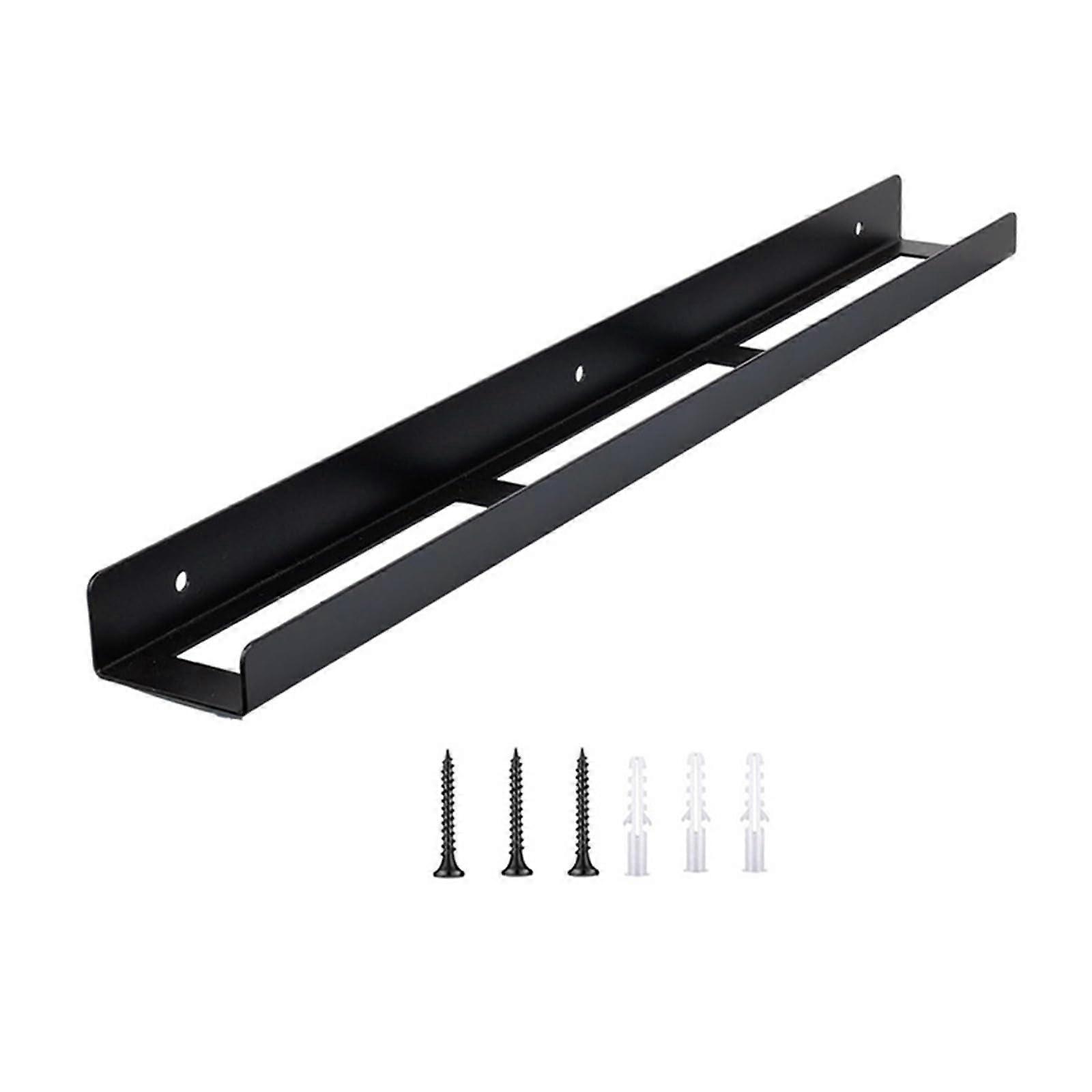 Wall Mounted Bottle Holder Rack for 6 Spray Bottles, SpaceSaving Metal Garage Organizer