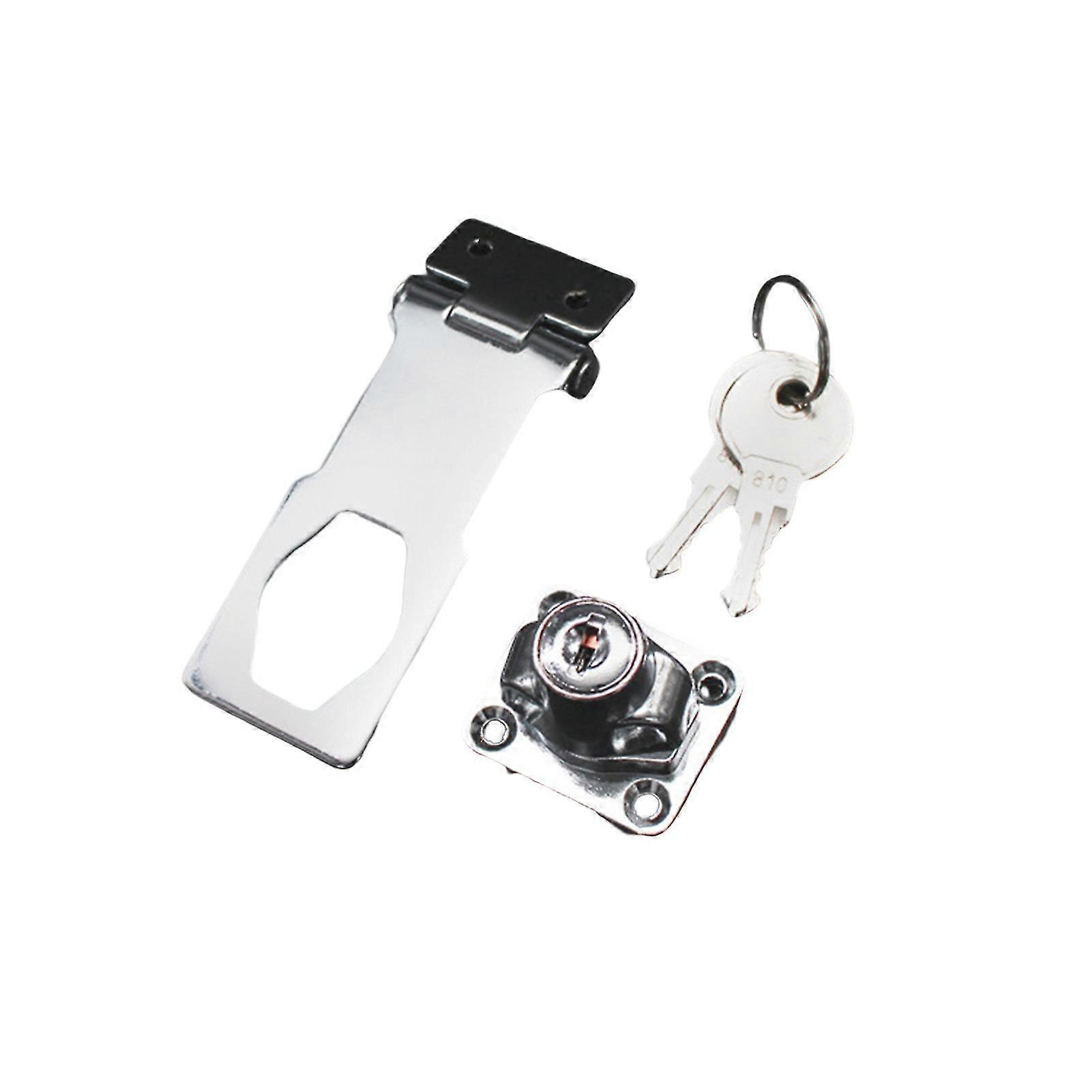 1 Set Drawer Lock Protective Wear Resistance Door Locking Latch Hardware Accessories For Home
