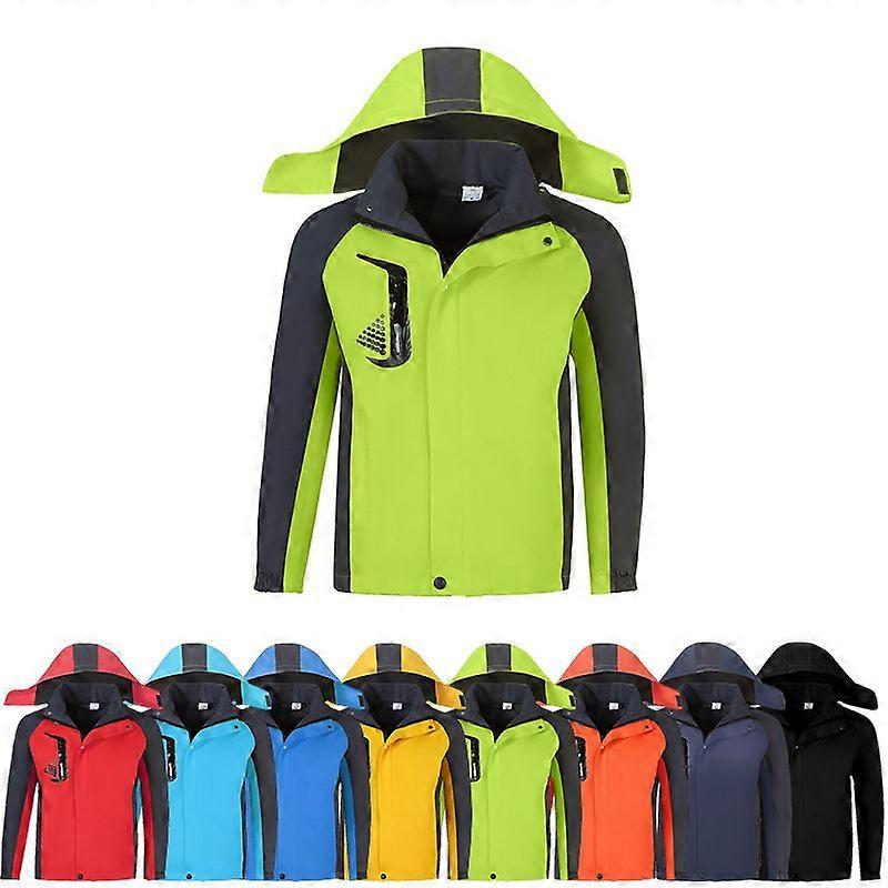 Utomhus vår- och höstjacka vattentät skiddräkt vindjacka jacka camping