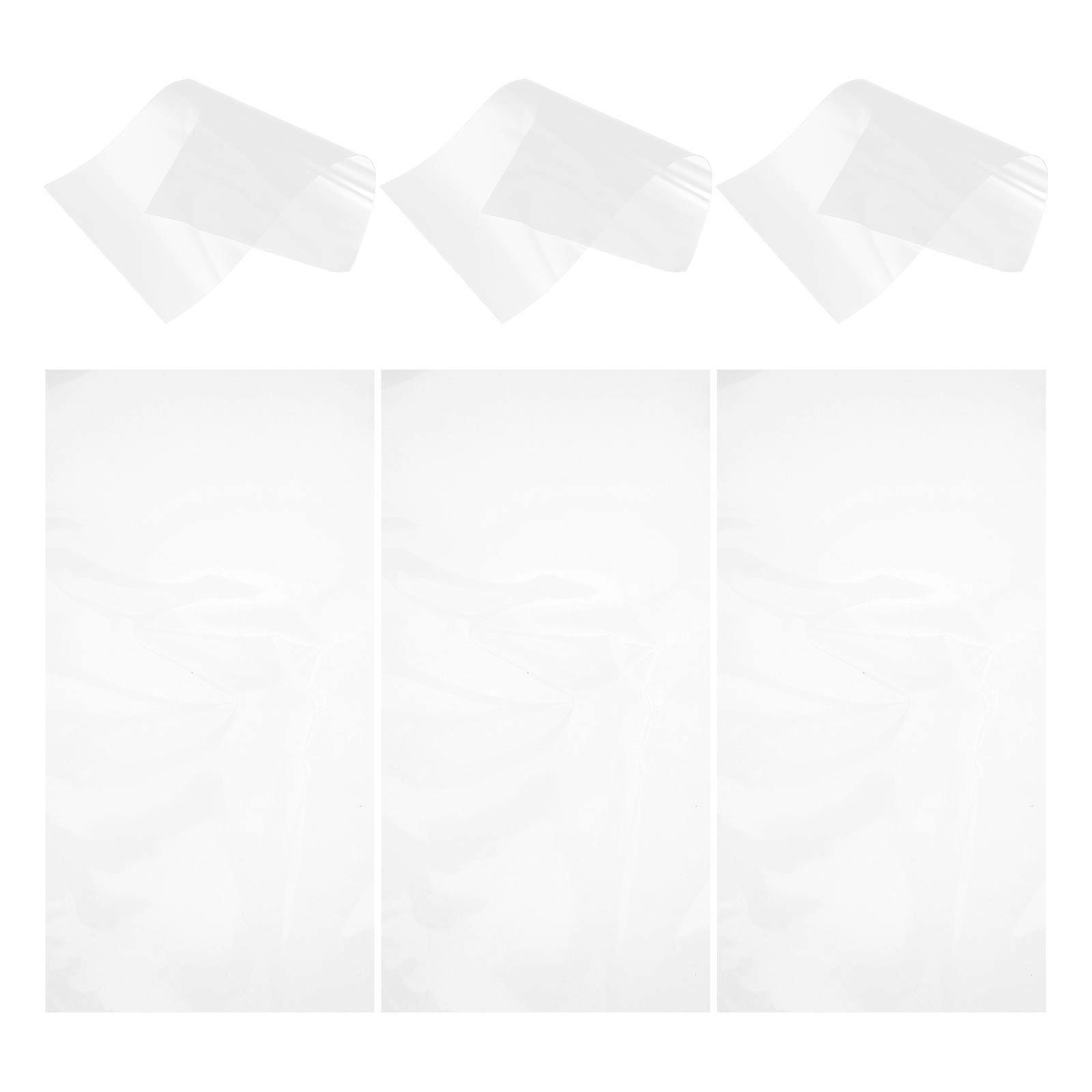 6Pcs Self Adhesive Transparent Vent Covers Pet for Home Ventilation Use