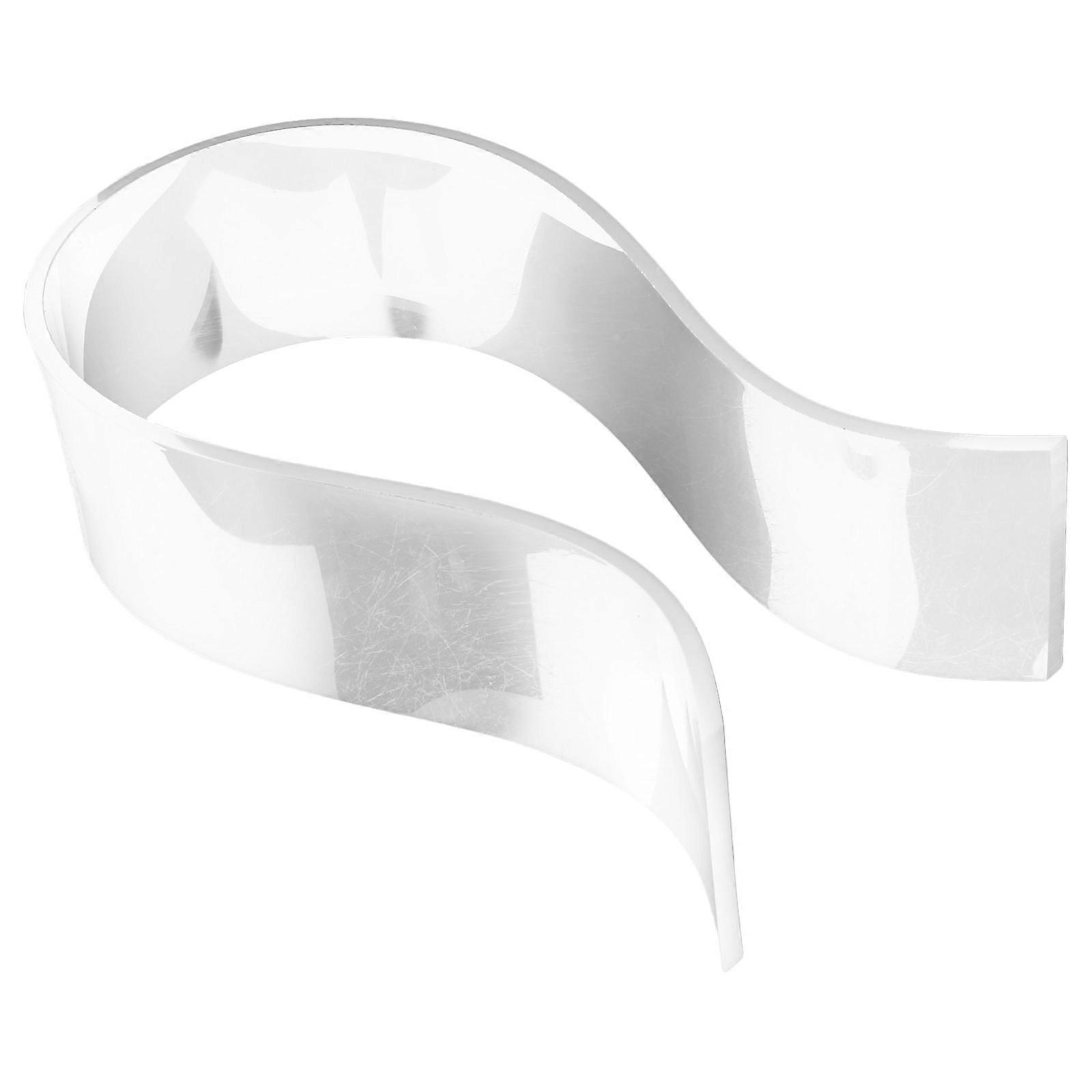 Transparent Headphone Stand for Desk Holding One Headset Hanger