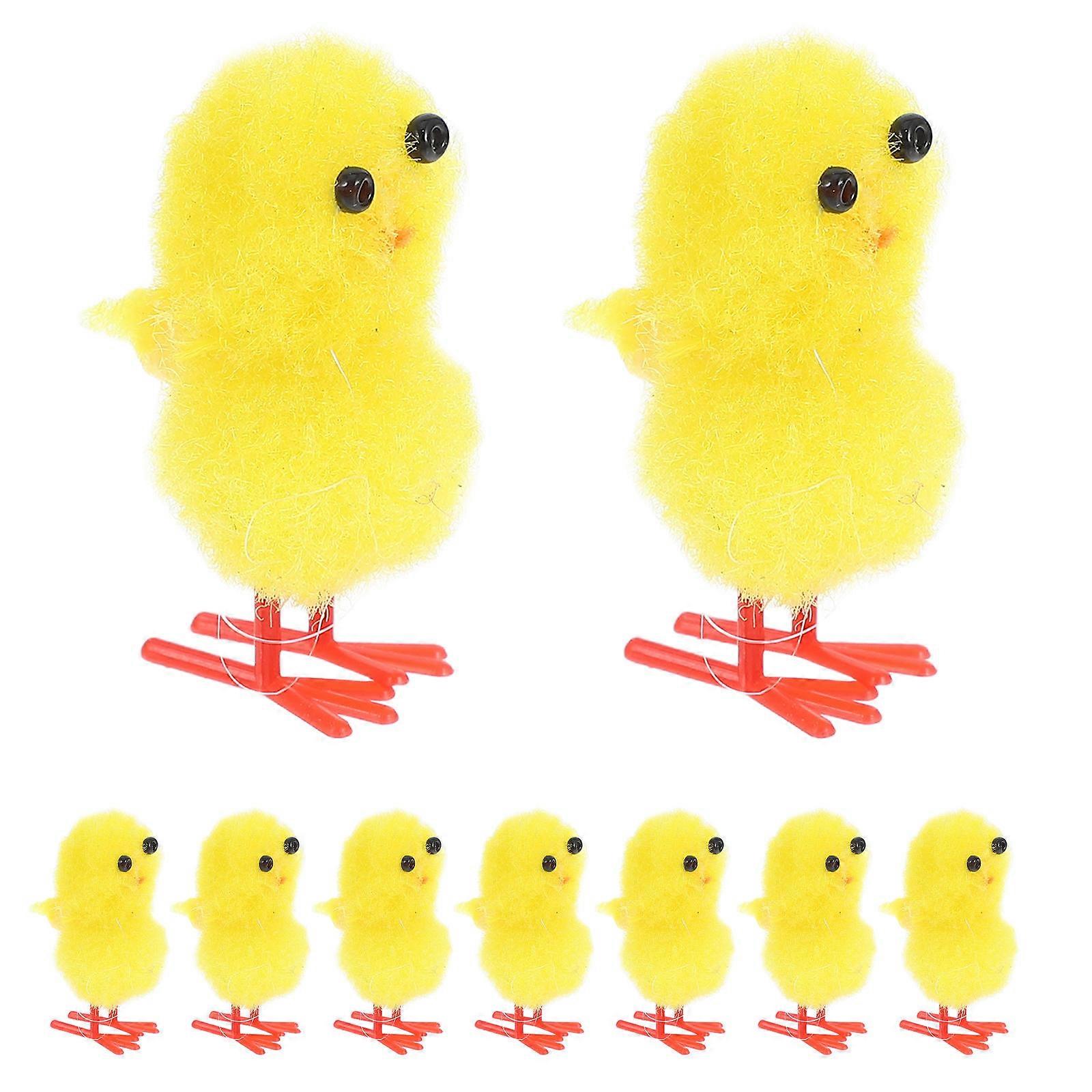 Mini Chicken Toys Easter Decoration for Party Use 72Pcs Set
