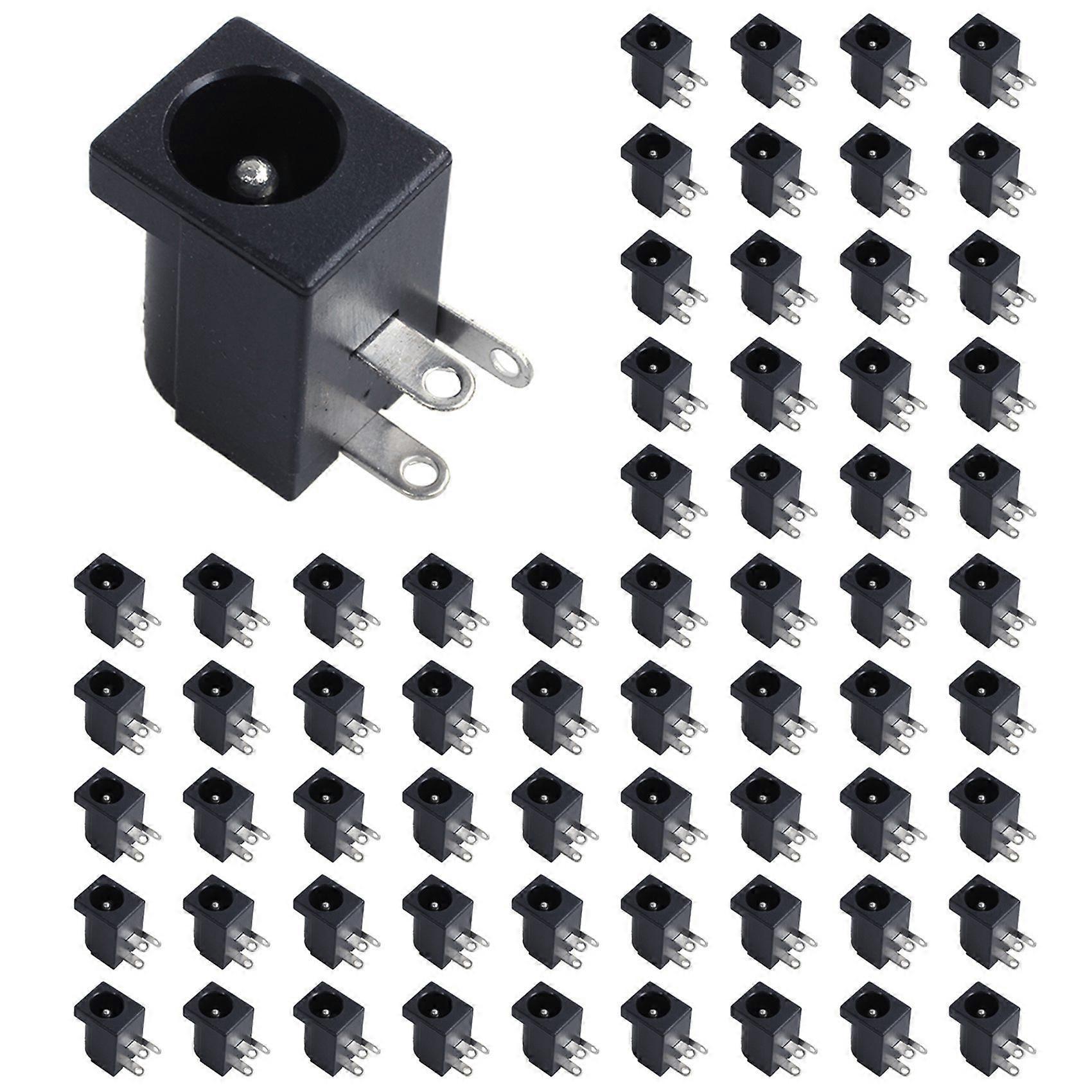 900 Pcs DC Power Jack Socket 2.1mm X 5.5mm Barrel-Type PCB Mount DC-005