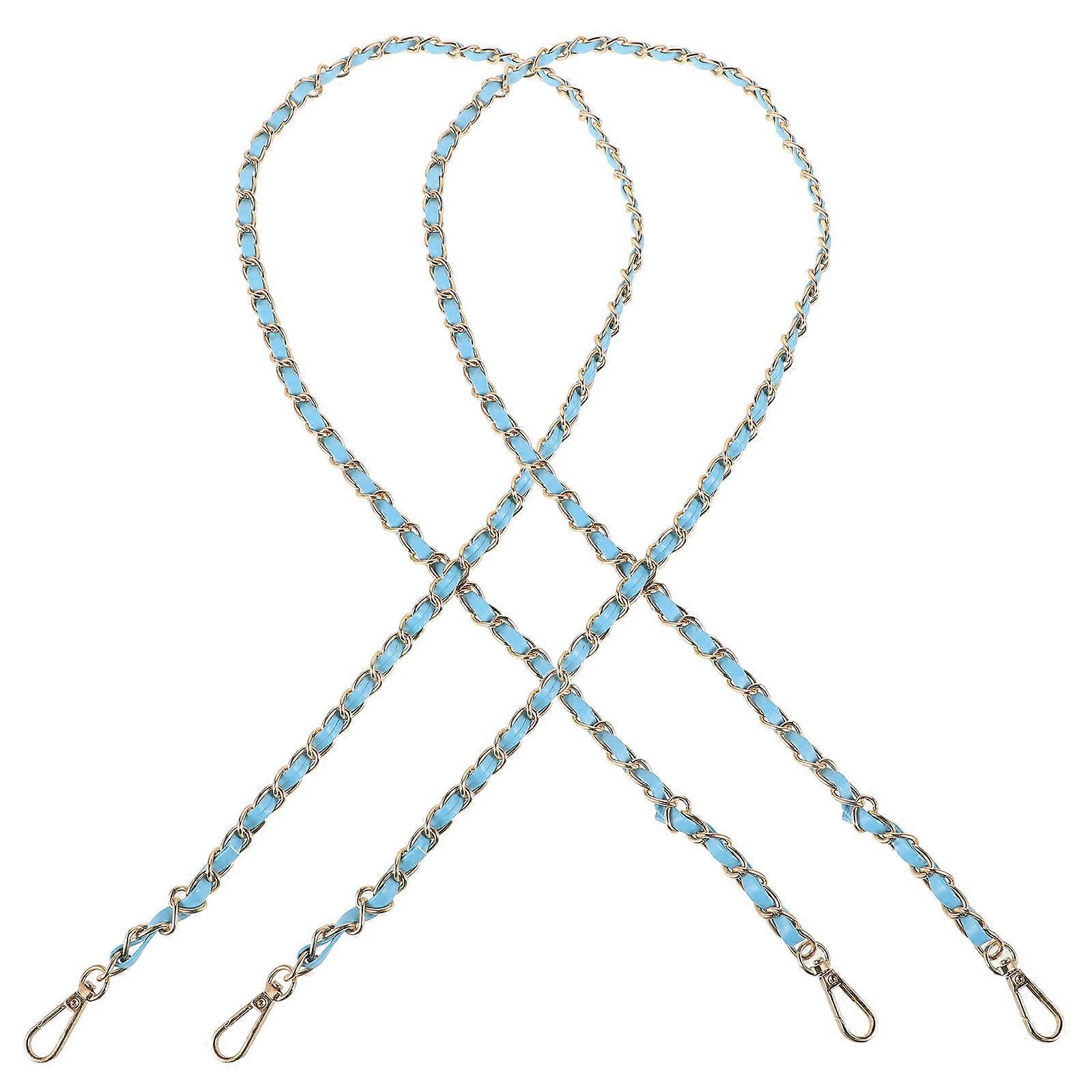 Bag Chain Shoulder Strap Purse Chain Bag Accessories Replacement 2Pcs