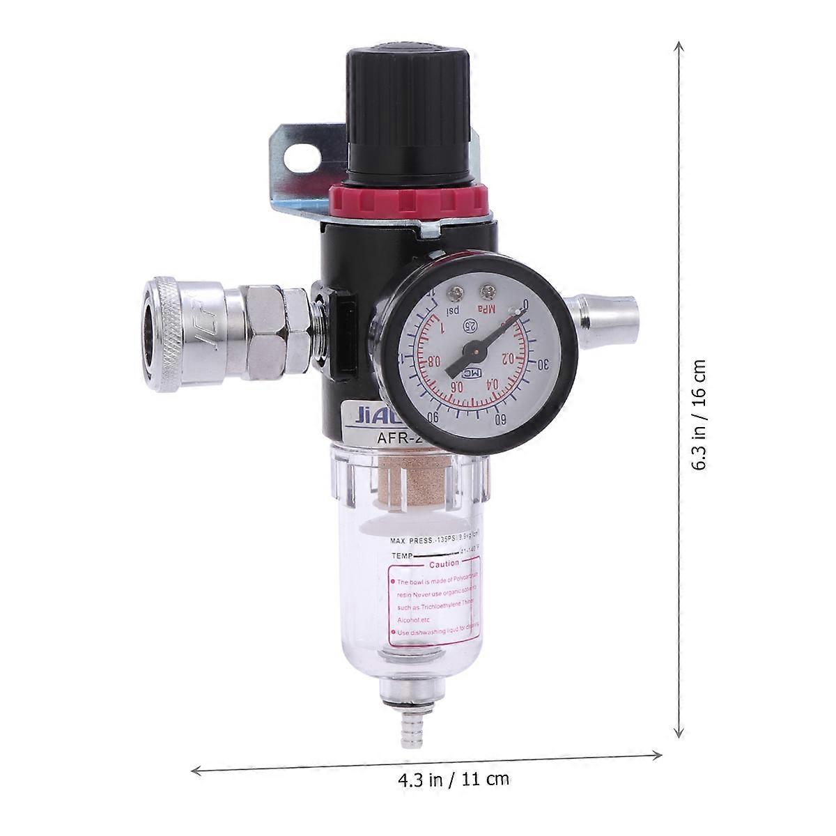Pressure Reducing Valve Pre-Filter AFR2000 Gas Connection Installation Moisture Removal 1Set