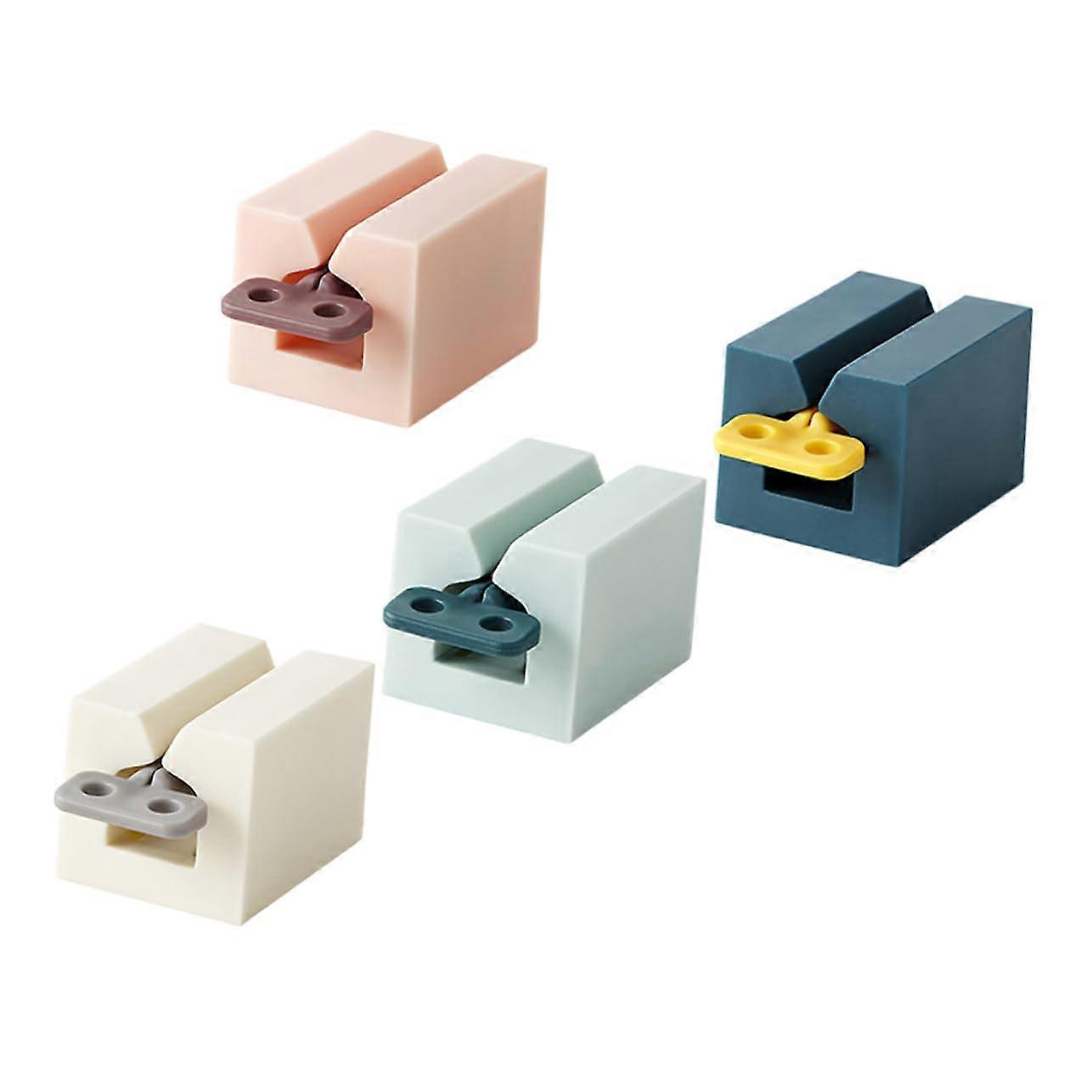 4pcs Toothpaste Squeezer and Tube Dispenser for Bathroom, Reduce Waste, Easy to Use