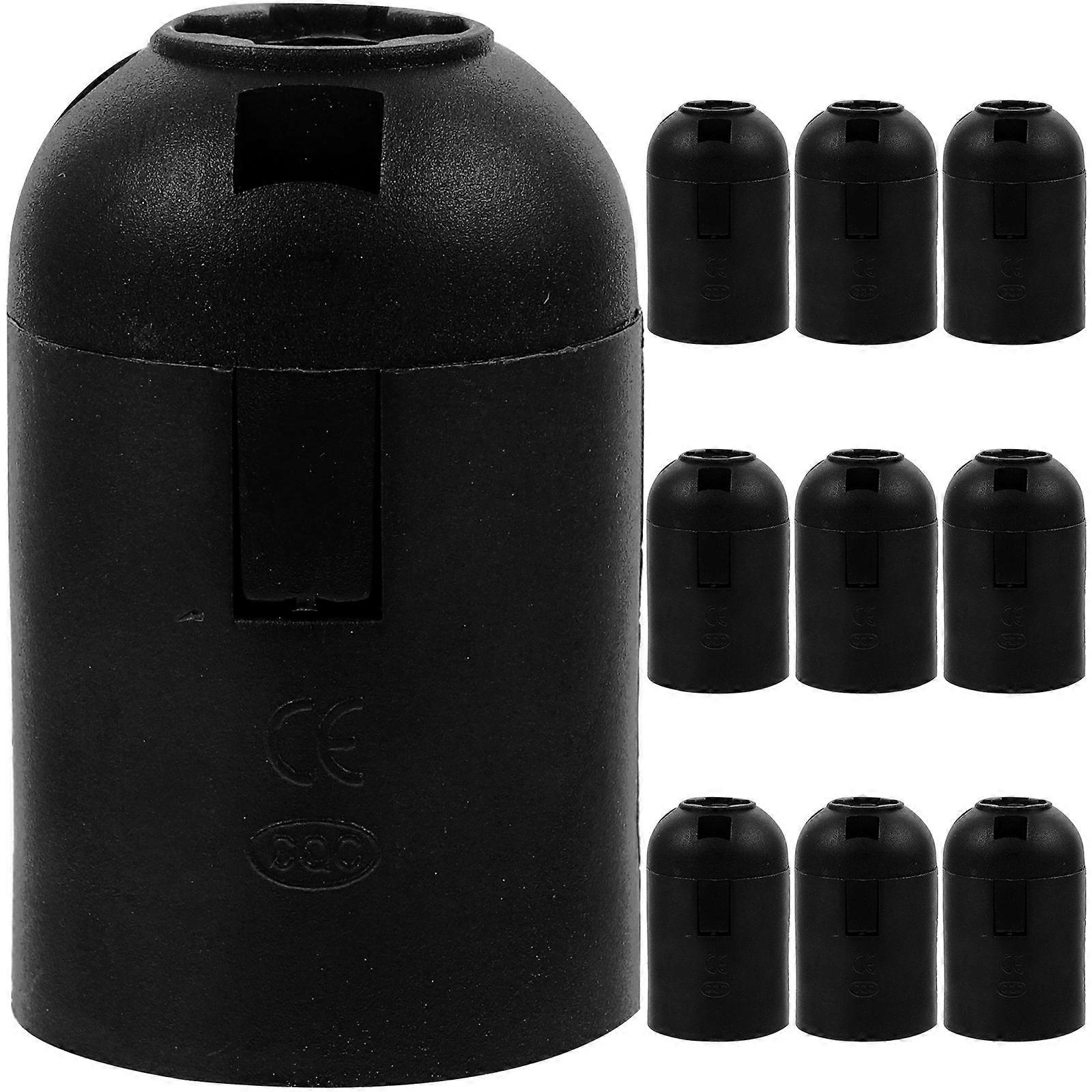 LED Lamp Socket Replacement 10Pcs E26 E27 Bulb Holders for Home Use