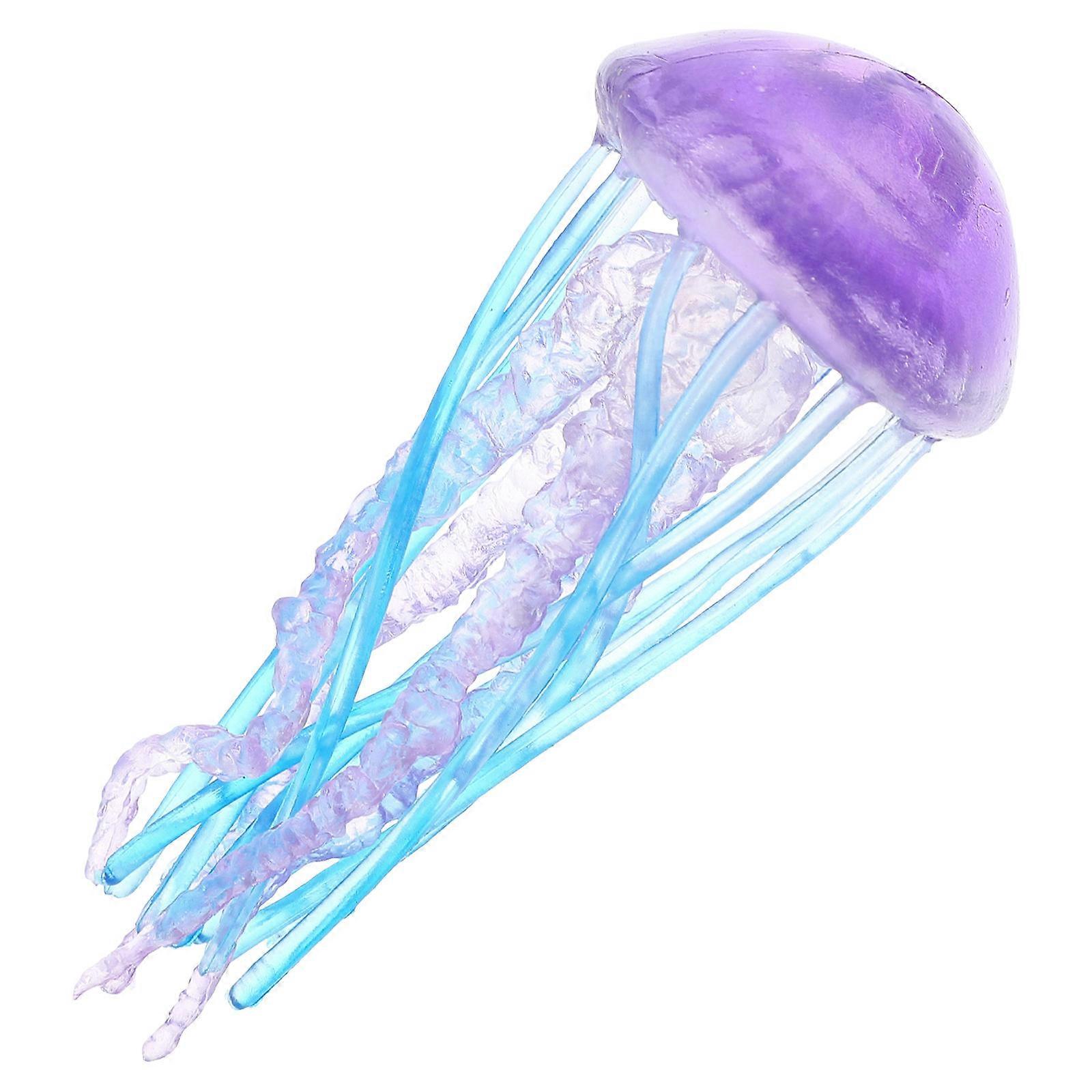 Simulation Marine Model Mini Jellyfish Model for Tabletop Decoration
