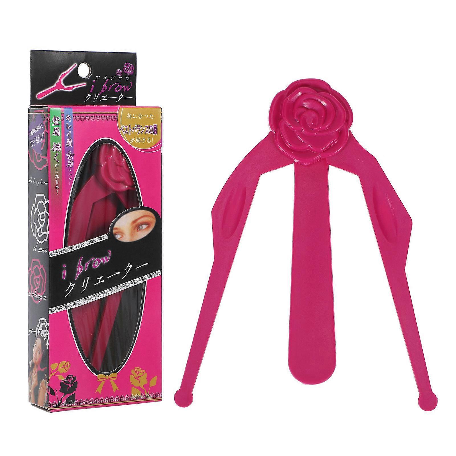 Handheld 1Pcs Eyebrow Ruler for Eyebrow Trimming and Shaping