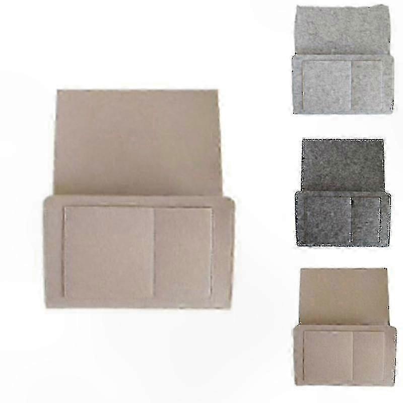 Bedside Storage Bag with Remote Control Holder for Sofa and Phone