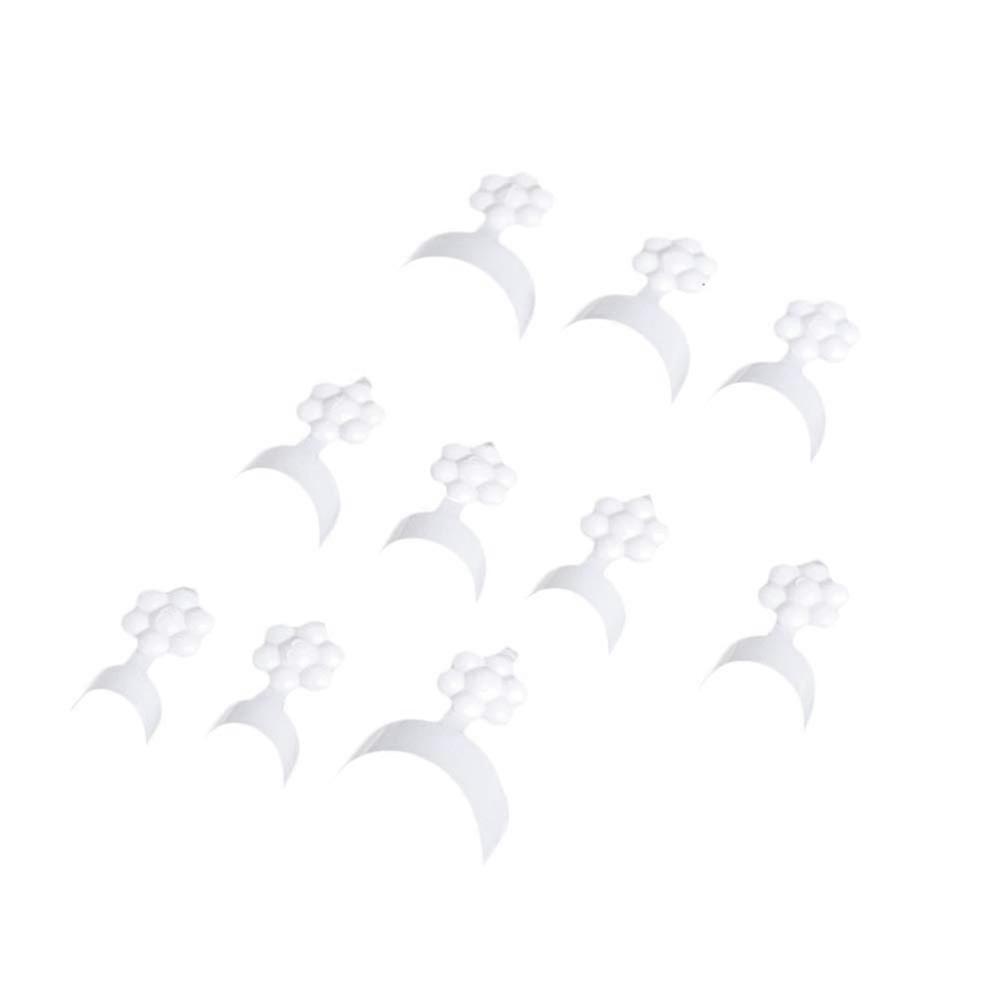 French Nail Tips 100pcs White False Nails for DIY Manicure Extension with Storage Case