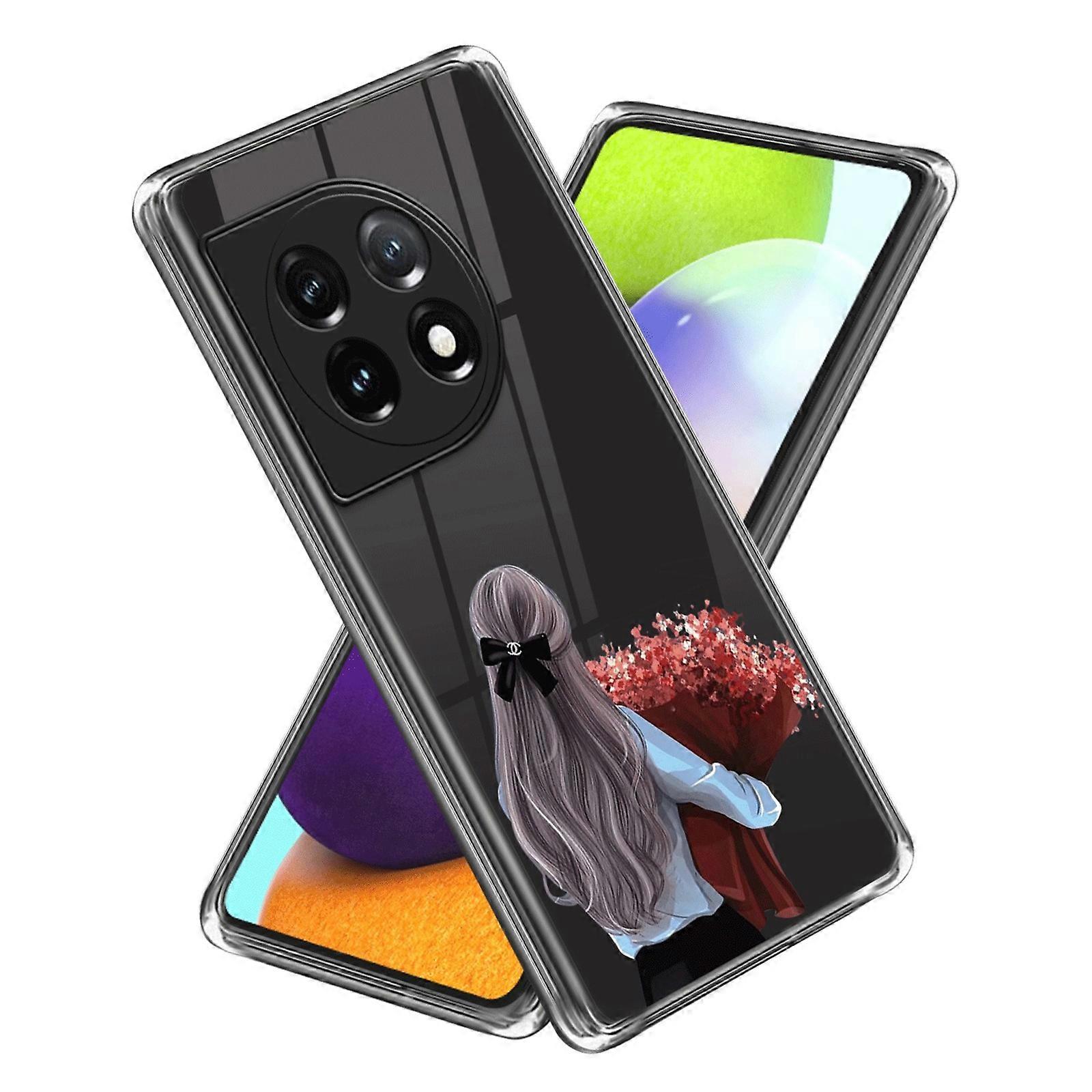 For OnePlus Ace 3 5G/12R 5G Case Pattern Printing Drop-proof TPU Protective Shell