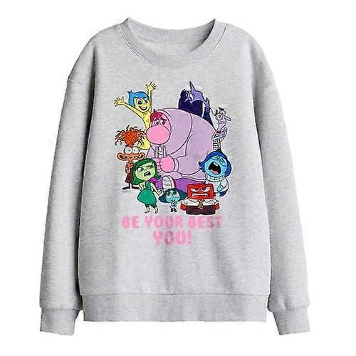 Inside Out 2 Childrens/Kids Be Your Best You Sweatshirt