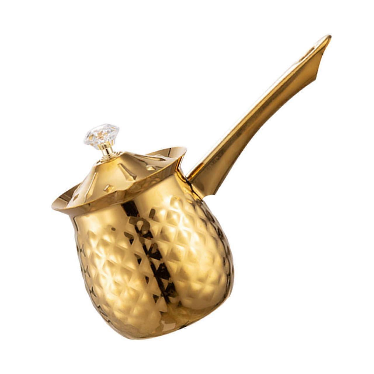 Turkish Coffee Pot for Stovetop with Efficient Heating and Precise Pour Vintage Cezve Maker