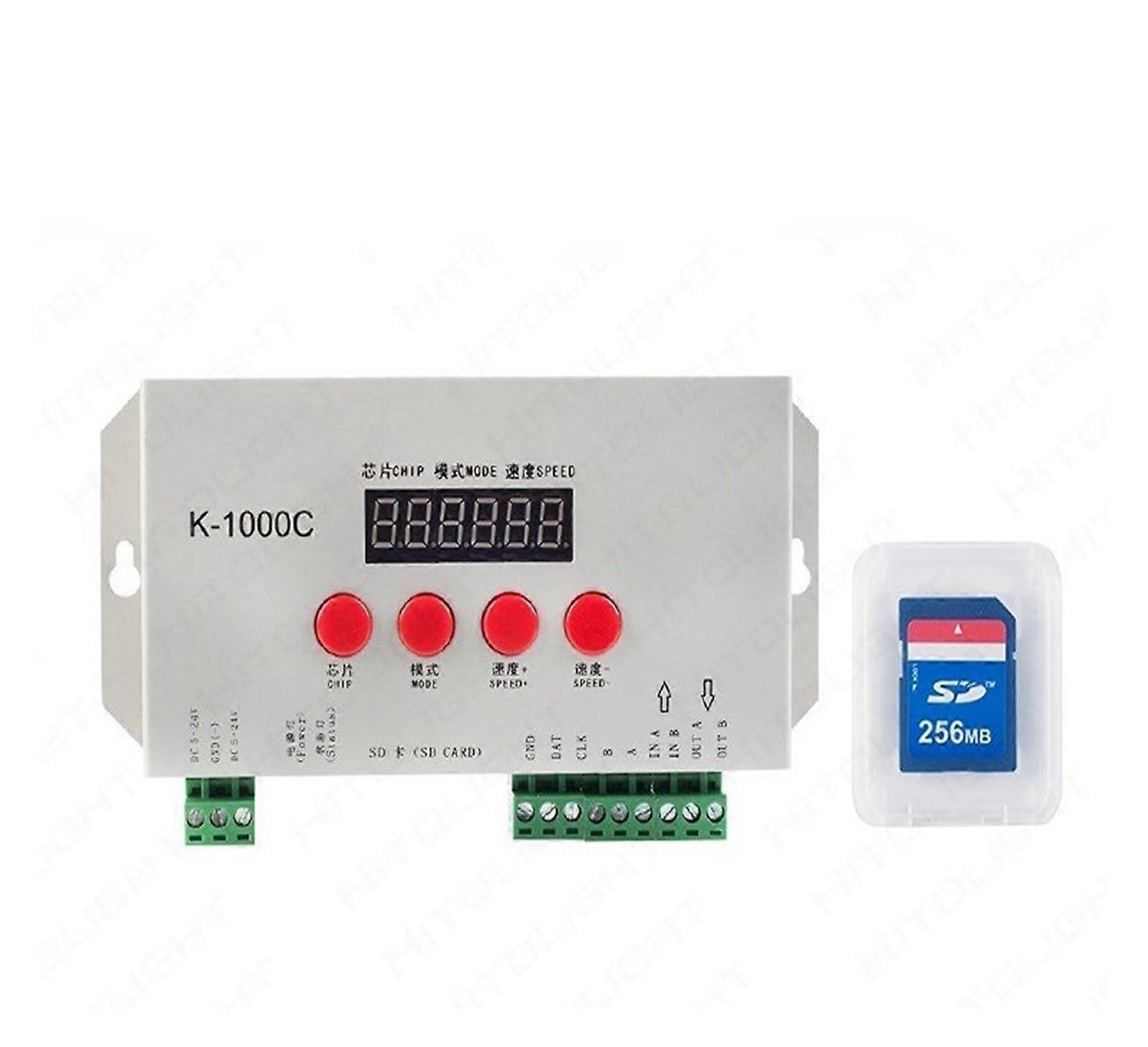 LED Pixel Controller DC524V 2048 Pixels MultiIC Support for WS2812B WS2811 WS2813 APA102 Strips