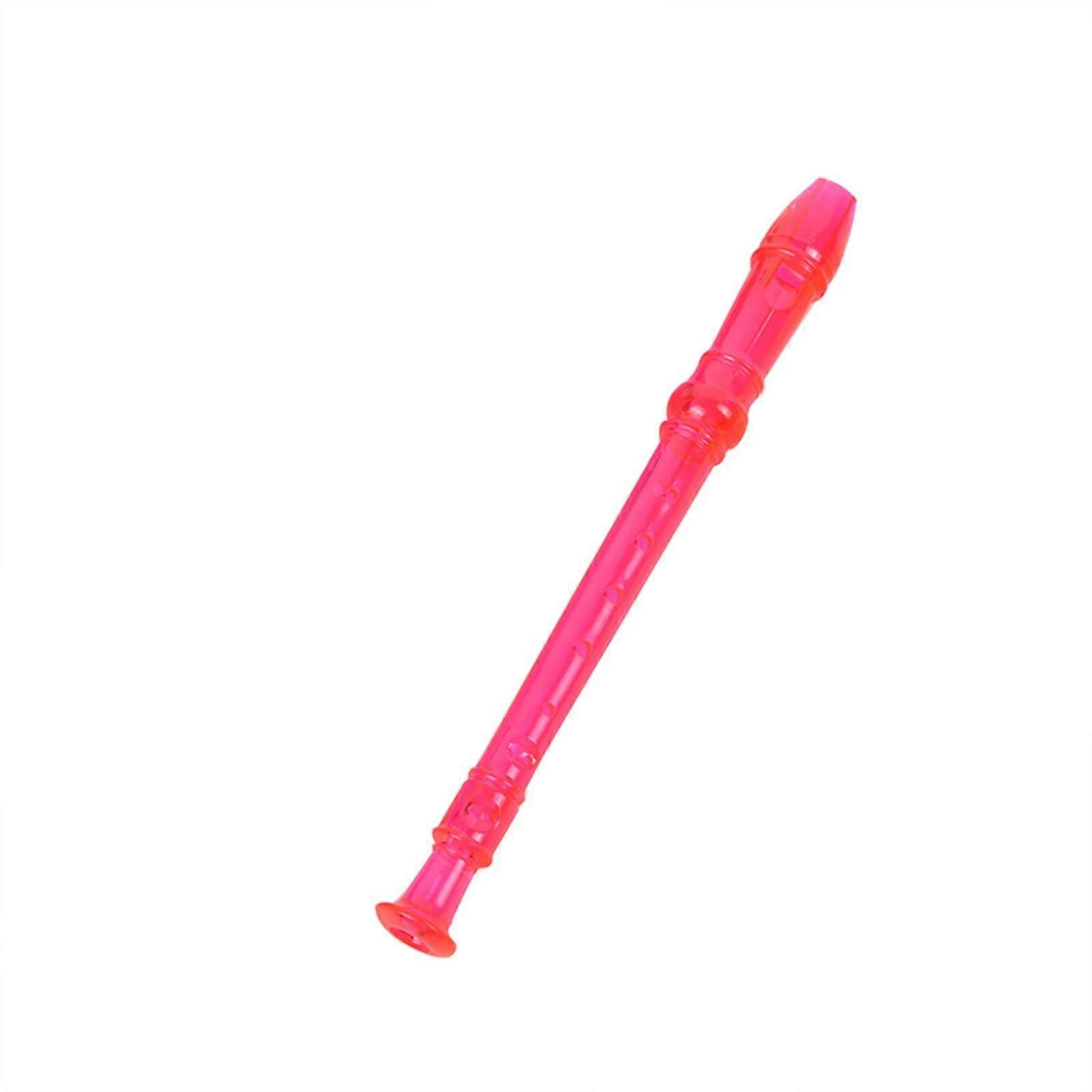 Multicolor 8 Hole Plastic Recorder Flute for Beginners, Treble Recorder with Bright Melodious Tone